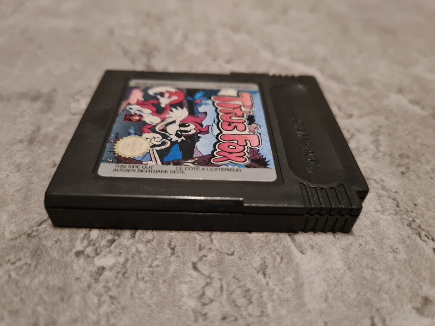 Nintendo Game Boy Color Titus The Fox EUR Modul - T-Retro-Games