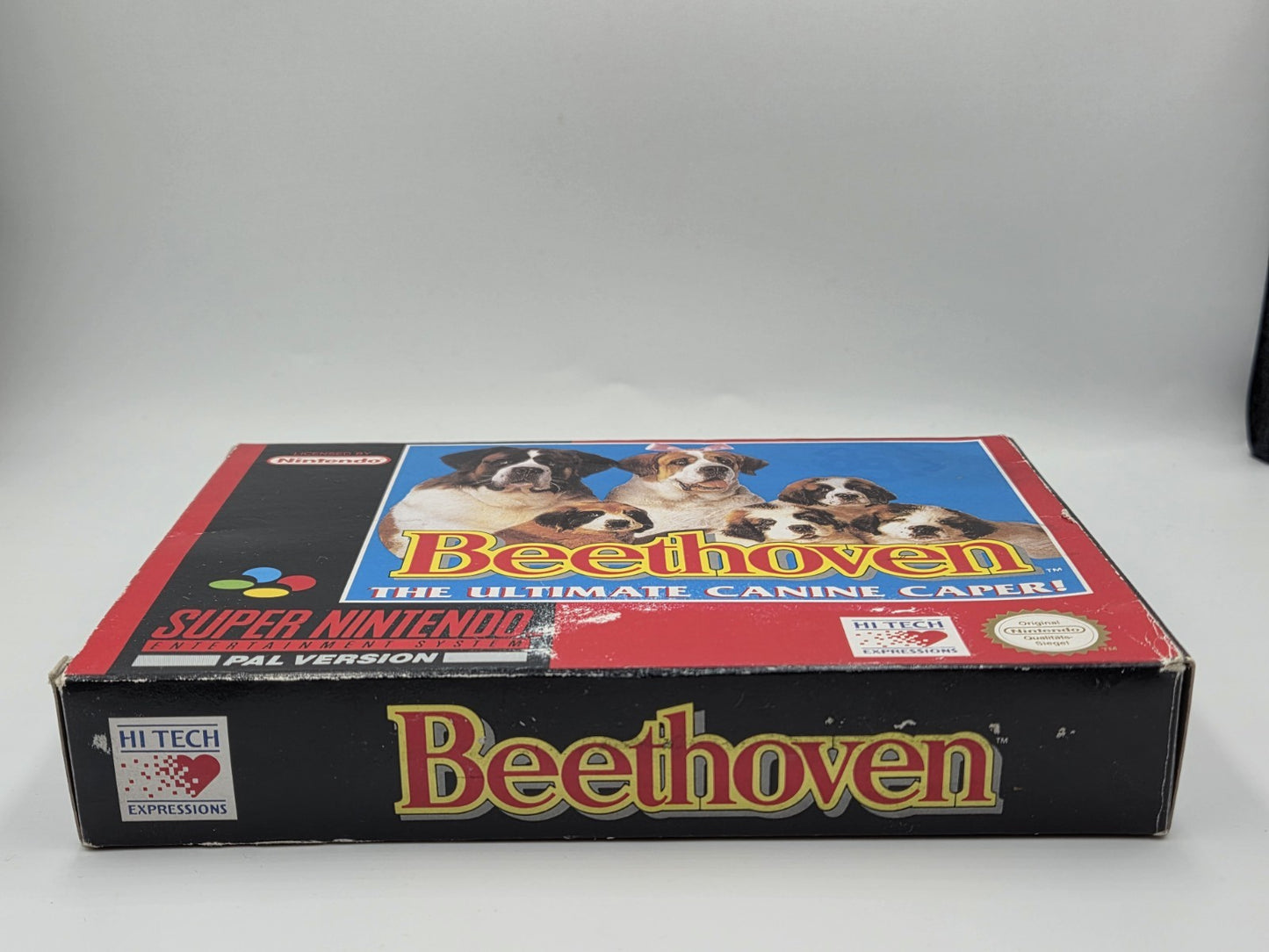 SNES Super Nintendo Beethoven The Ultimate Canine Caper! mit OVP + Anleitung NOE