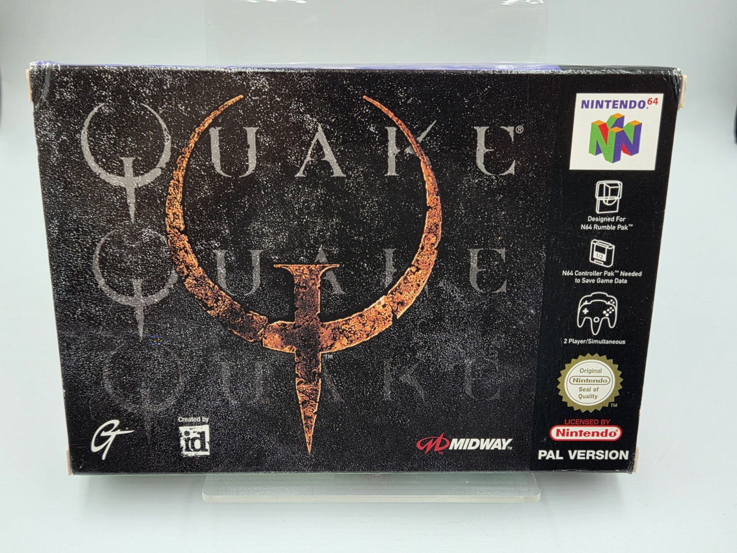 N64 Nintendo 64 Quake mit OVP und Anleitung EUR