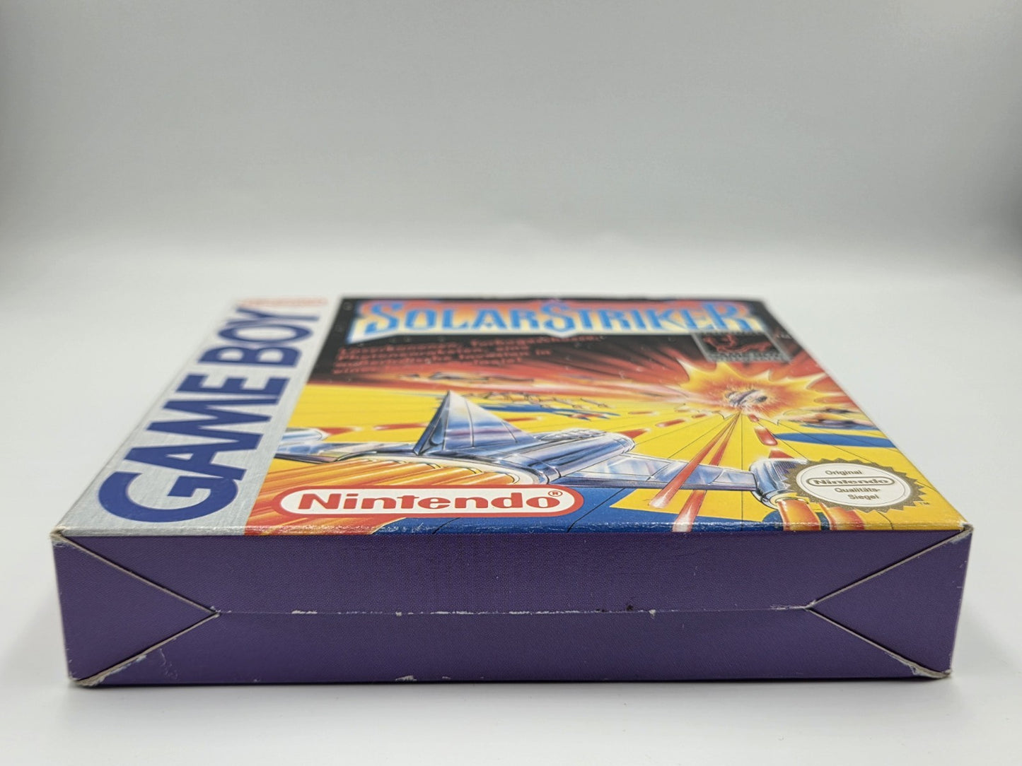 Nintendo Game Boy Classic Spiel SolarStriker mit OVP und Anleitung NOE
