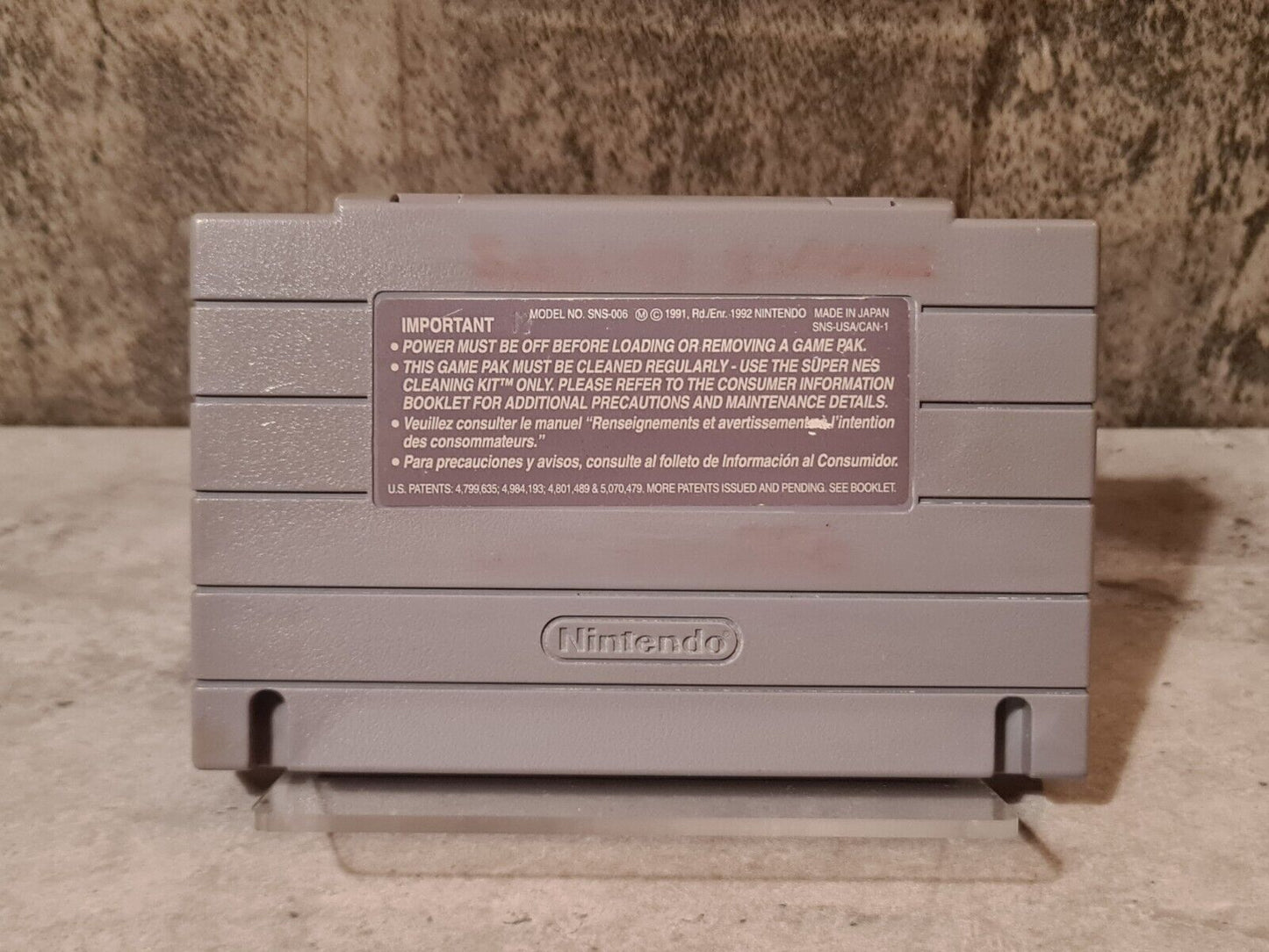 SNES Super Nintendo Populous NTSC USA Modul - T-Retro-Games