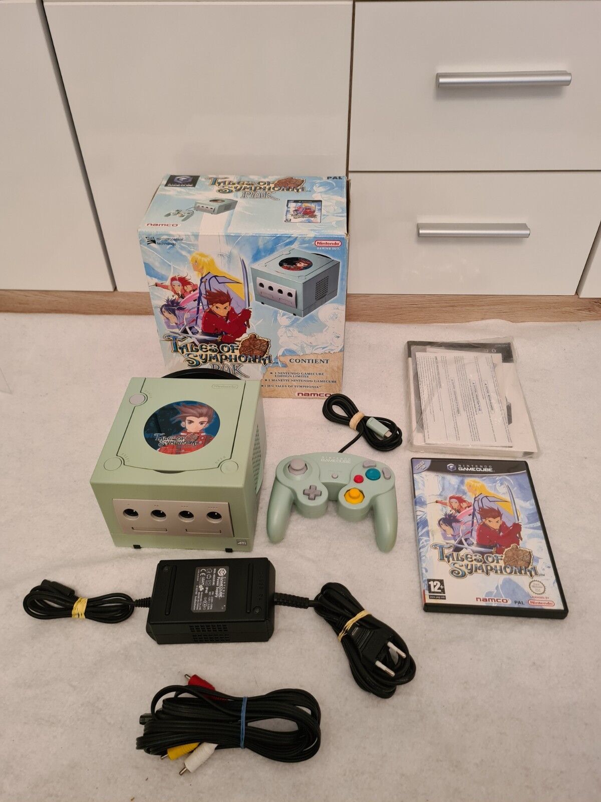 Nintendo GameCube Tales of Symphonia Limited Edition Pak Console OVP - T-Retro-Games