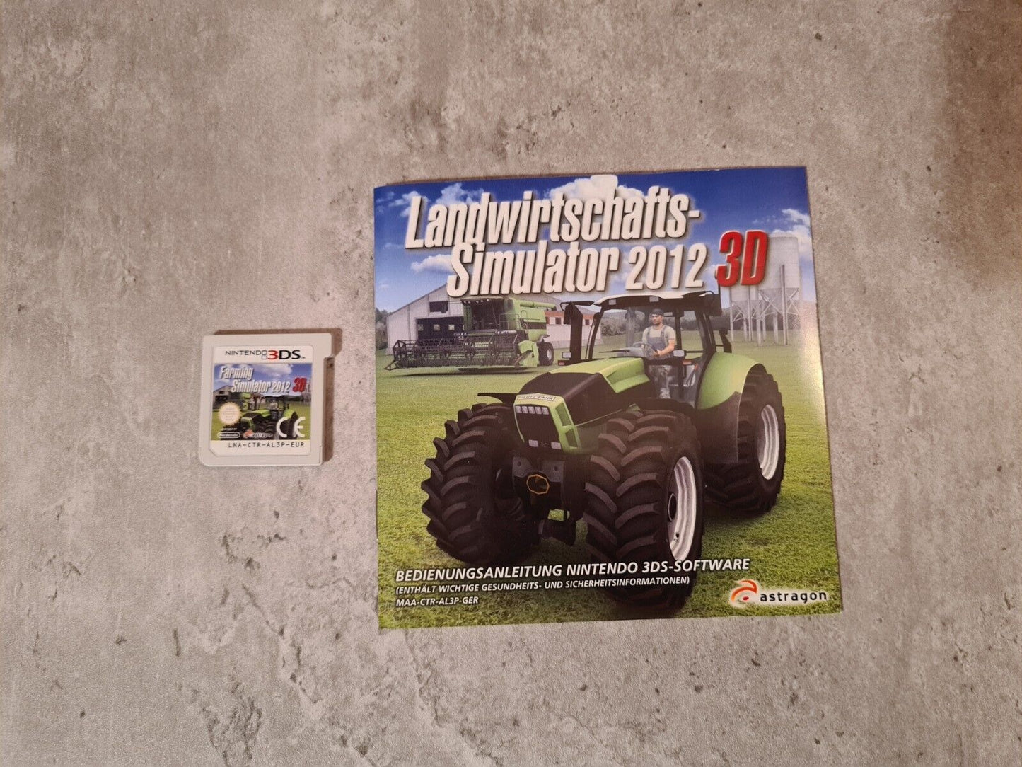 Nintendo 3DS Landwirtschafts-Simulator 2012 3D mit OVP und Anleitung EUR - T-Retro-Games