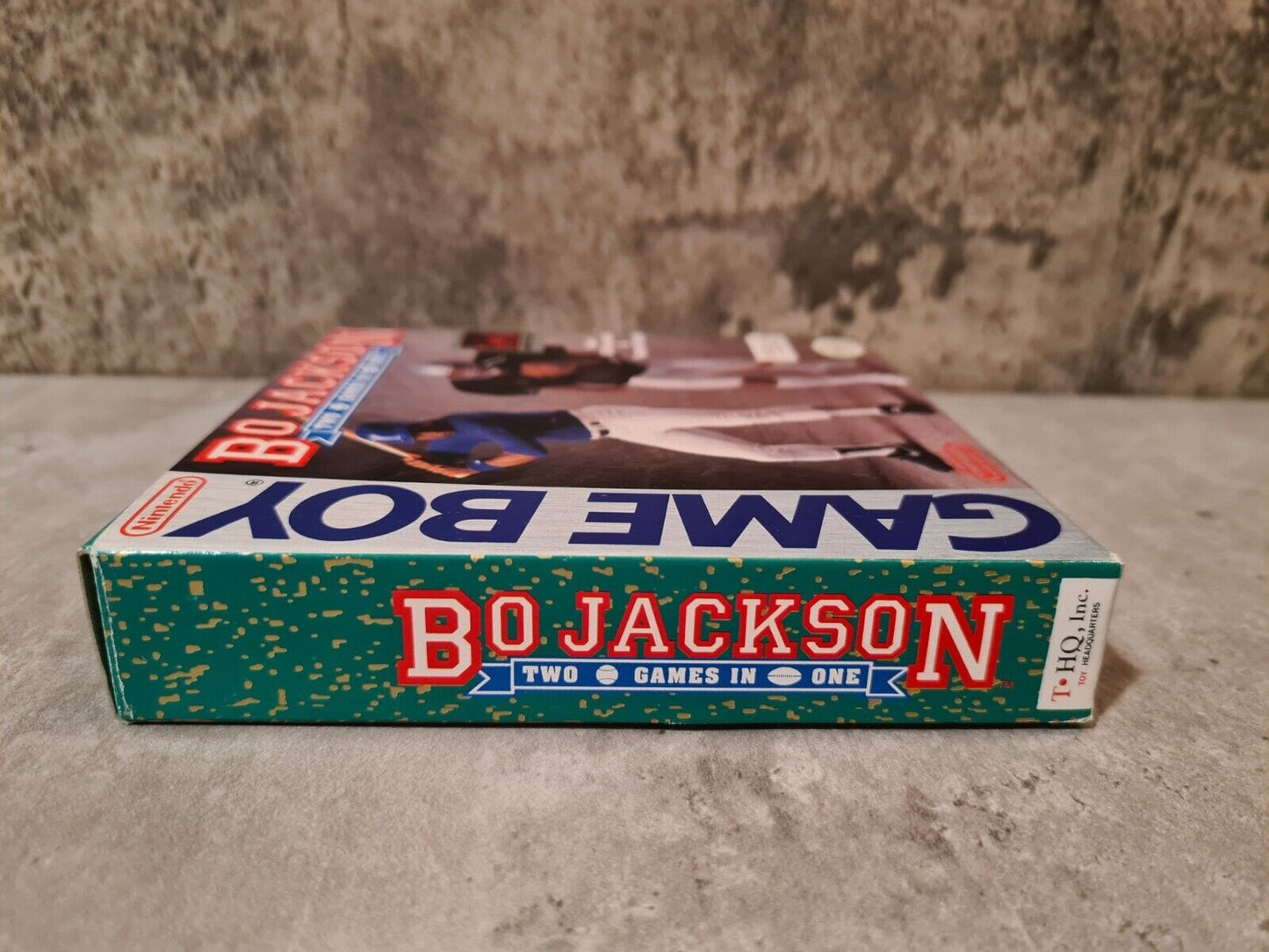 Nintendo Game Boy Classic Bo Jackson Two Games in One mit OVP und Anleitung USA - T-Retro-Games