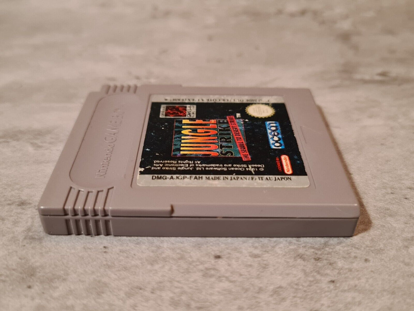 Game Boy Classic Spiel Jungle Strike The Sequel to Desert Strike Modul FAH