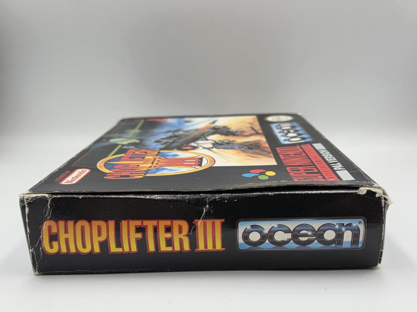SNES Super Nintendo Choplifter III mit OVP und Anleitung FRG