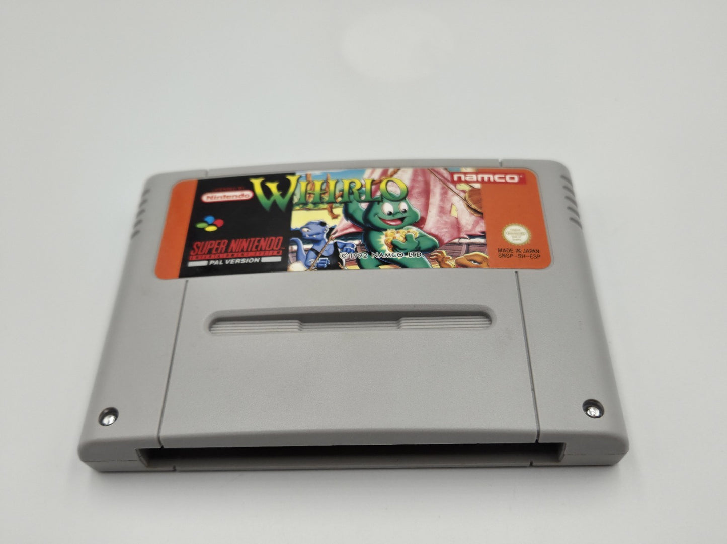 SNES Super Nintendo Whirlo mit OVP und Anleitung ESP