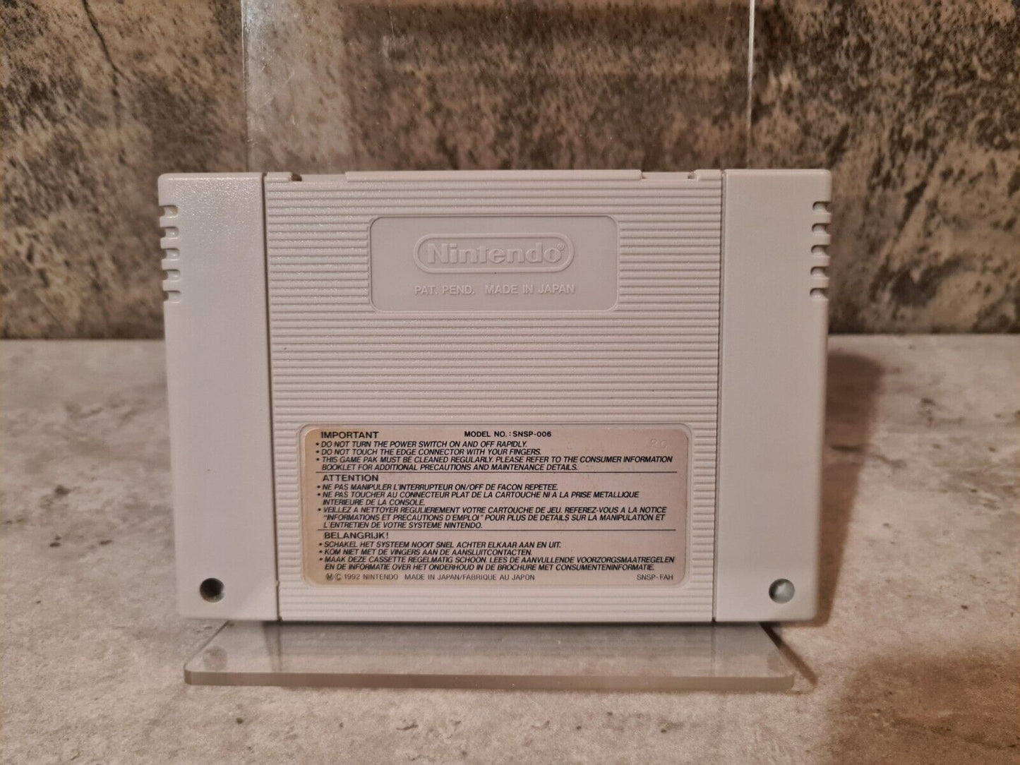 SNES Super Nintendo Sensible Soccer European Champions Modul FAH - T-Retro-Games