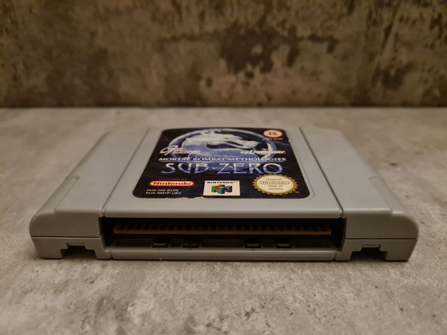 N64 Nintendo 64 Mortal Kombat Mythologies Sub Zero Modul UKV - T-Retro-Games