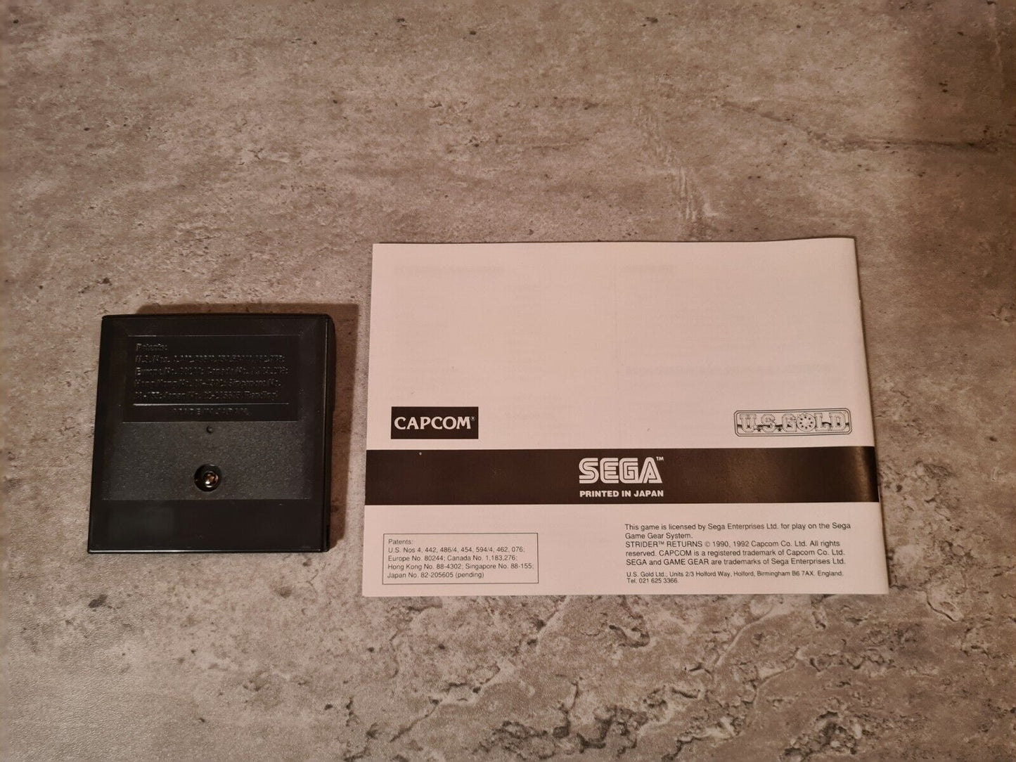 Sega Game Gear Strider Returns mit OVP und Anleitung Multi Language - T-Retro-Games