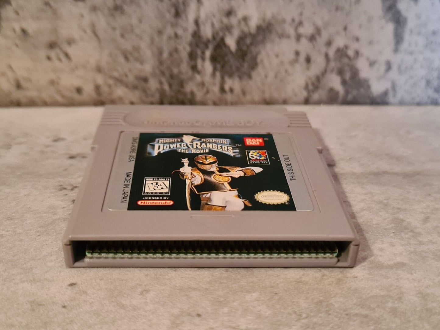 Nintendo Gameboy Classic Spiel Mighty Morphin Power Rangers: The Movie Modul USA - T-Retro-Games