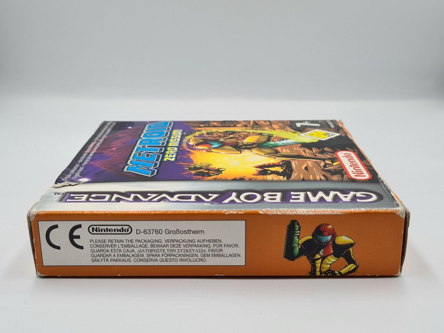 Nintendo Game Boy Advance Metroid Zero Mission mit OVP und Anleitung EUR - T-Retro-Games