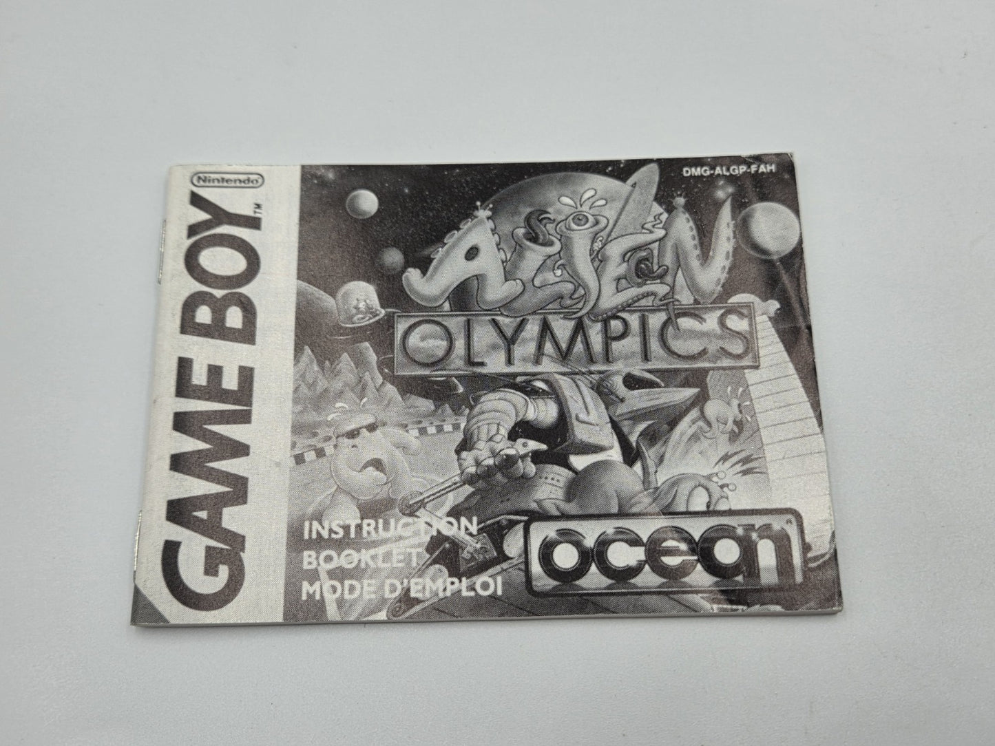 Nintendo Game Boy Classic Spiel Alien Olympics mit OVP und Anleitung FAH