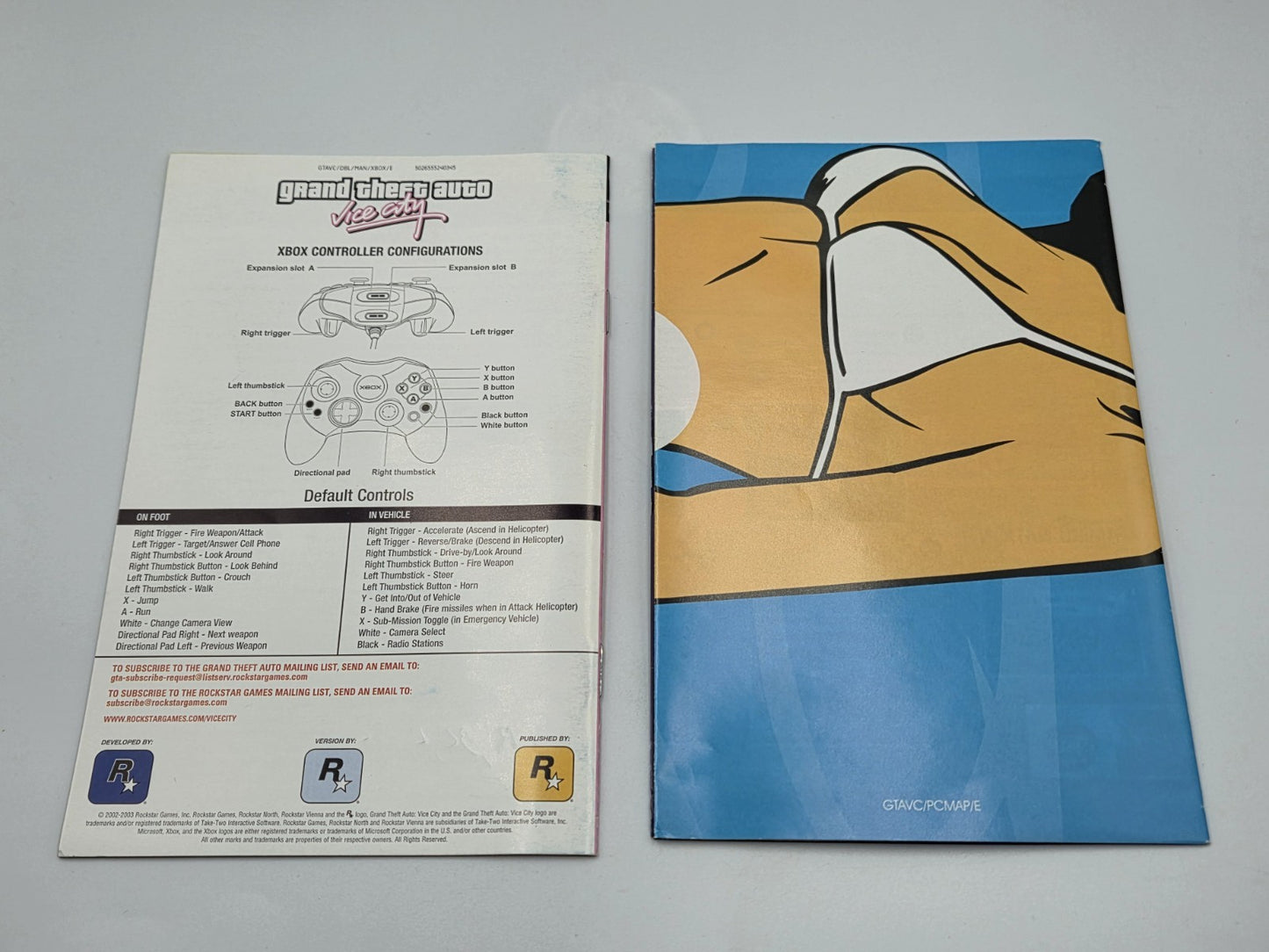 XBOX Spiel Grand Theft Auto Vice City Stories mit OVP und Anleitung + Poster