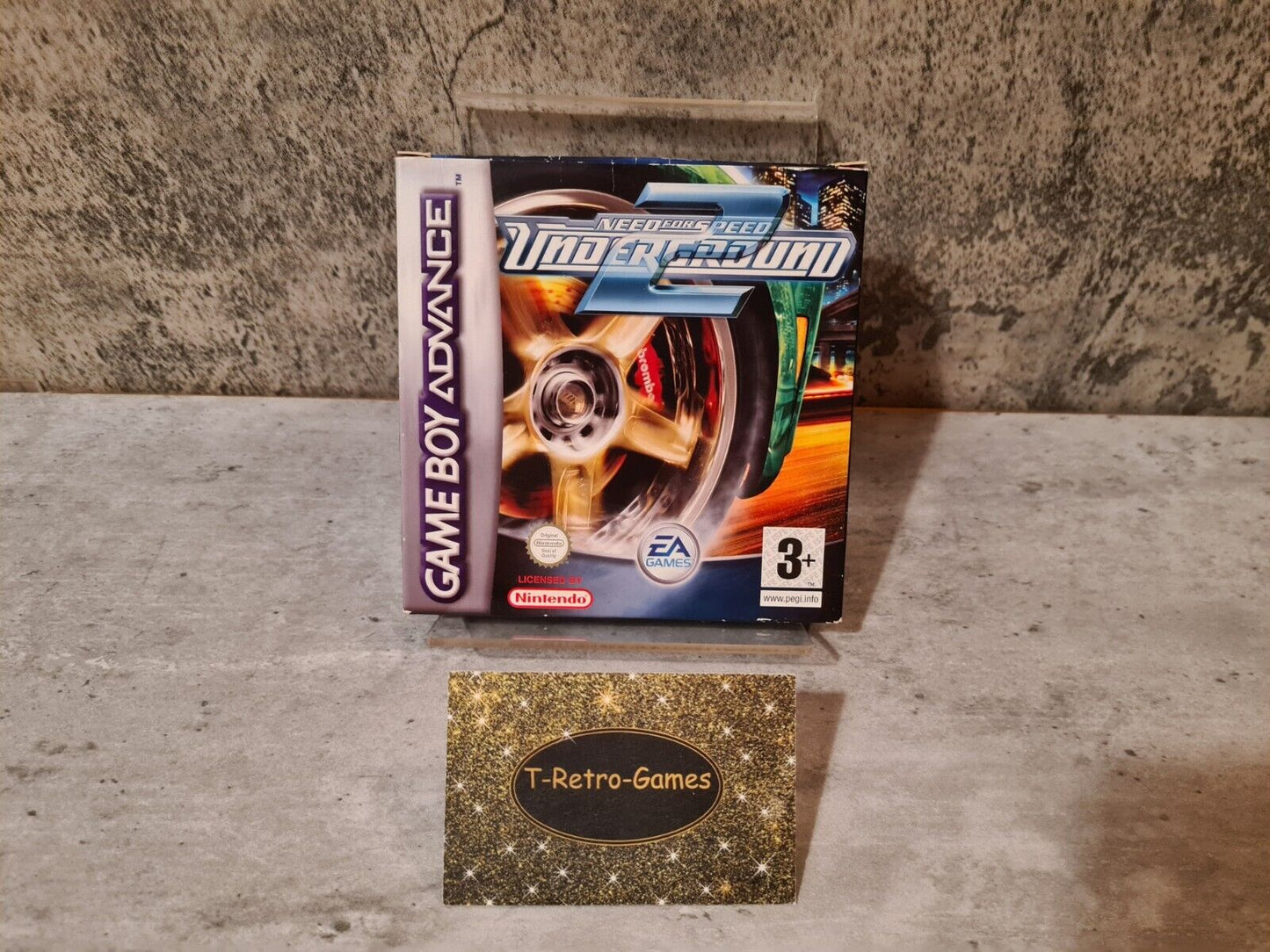 Nintendo Gameboy Advance Need for Speed Underground 2 mit OVP und Anleitung EUR - T-Retro-Games