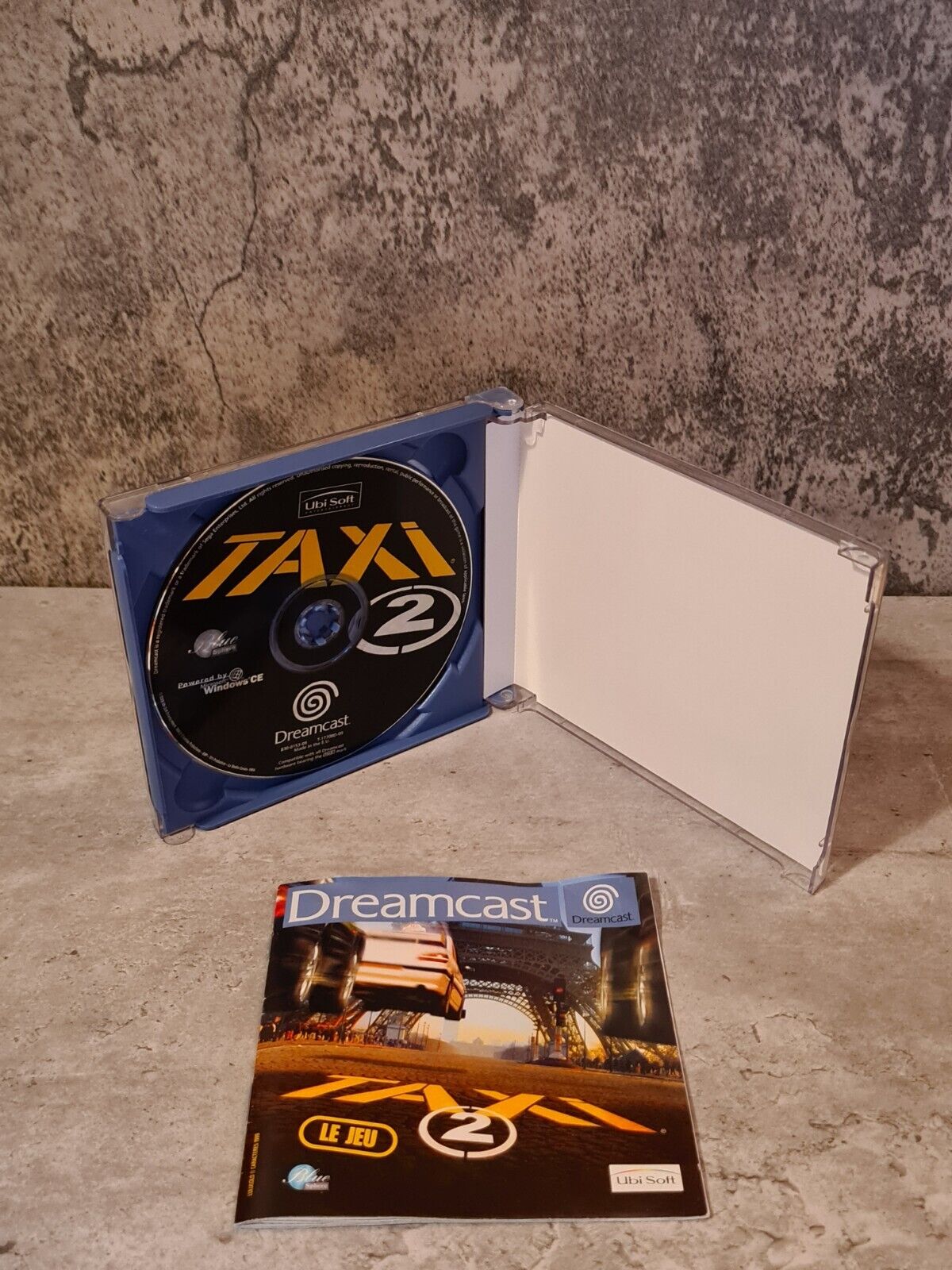 Sega Dreamcast Taxi 2 Le Jeu mit OVP und Anleitung French Language