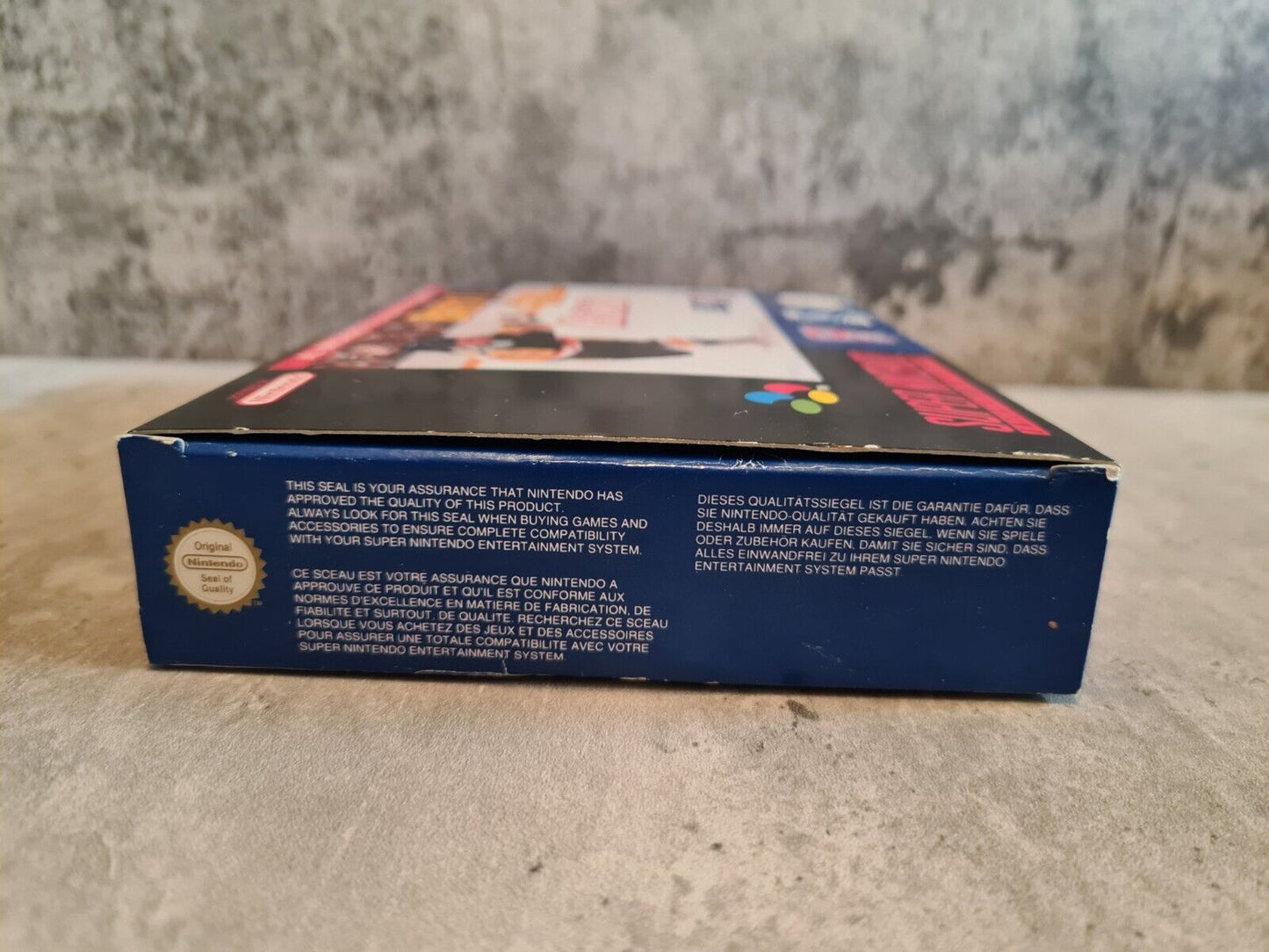 SNES Super Nintendo Brett Hull Hockey mit OVP und Anleitung EUR - T-Retro-Games