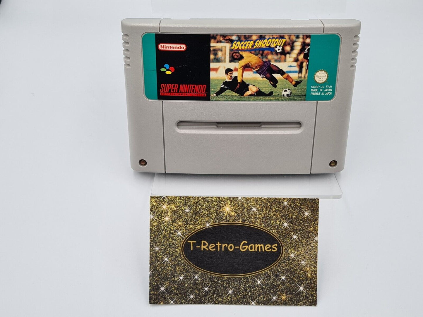 SNES Super Nintendo Soccer Shootout Modul FAH - T-Retro-Games
