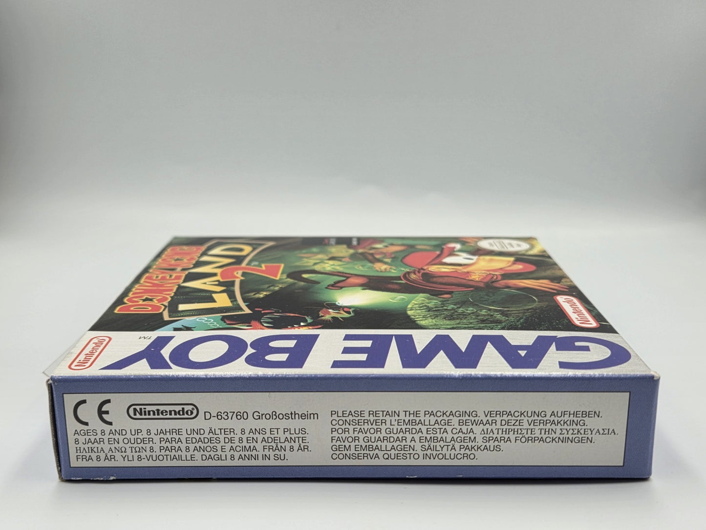 Nintendo Game Boy Classic Spiel Donkey Kong Land 2 mit OVP und Anleitung NOE