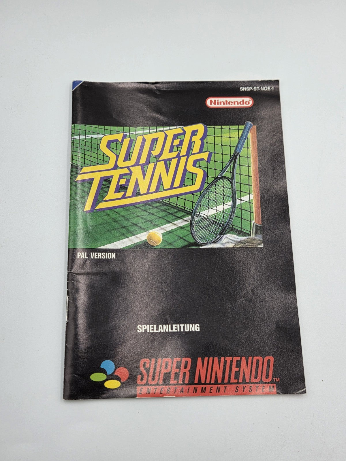 SNES Super Nintendo Super Tennis mit OVP und Anleitung NOE