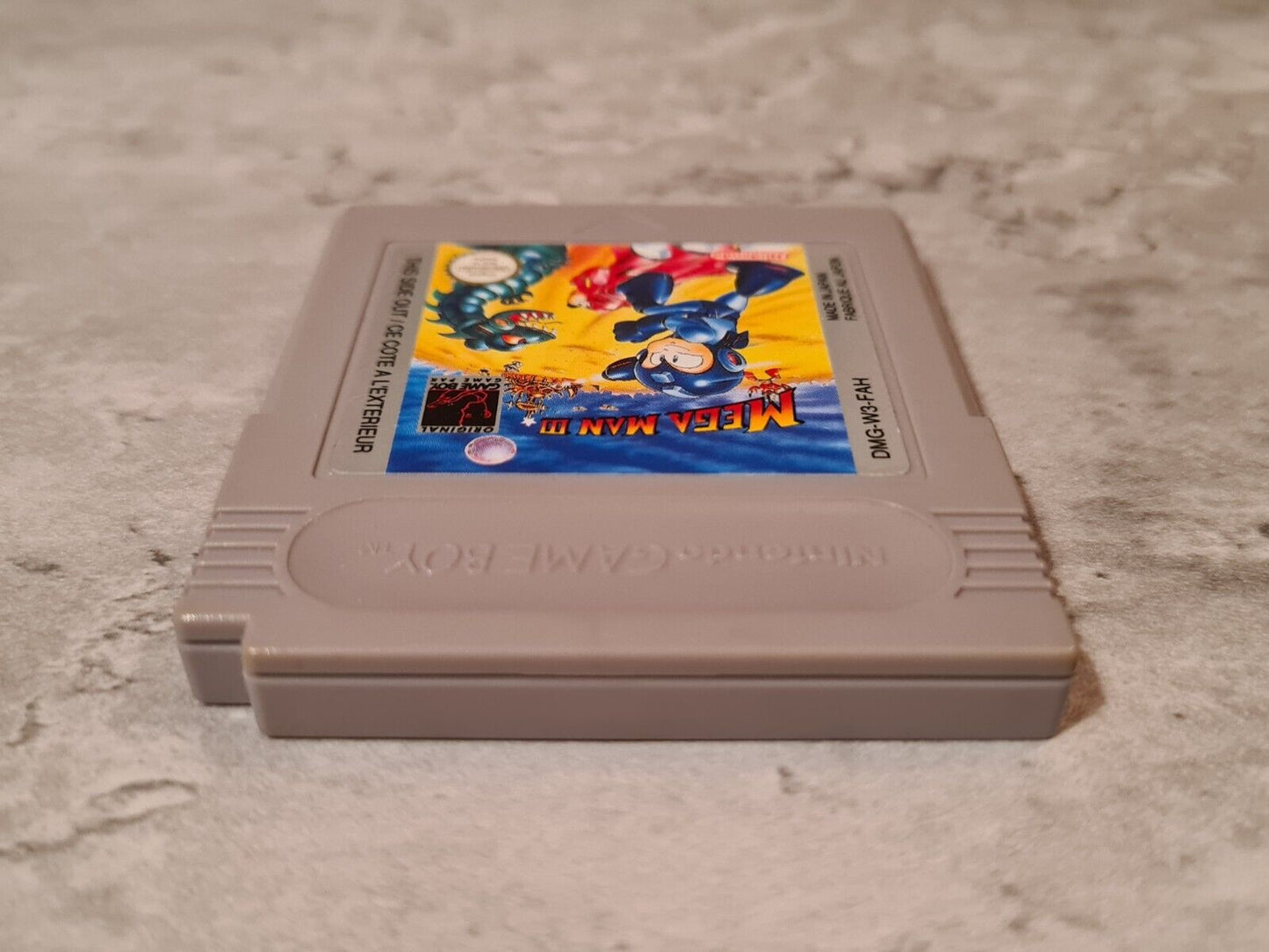 Nintendo Game Boy Classic Spiel Mega Man III Modul FAH - T-Retro-Games