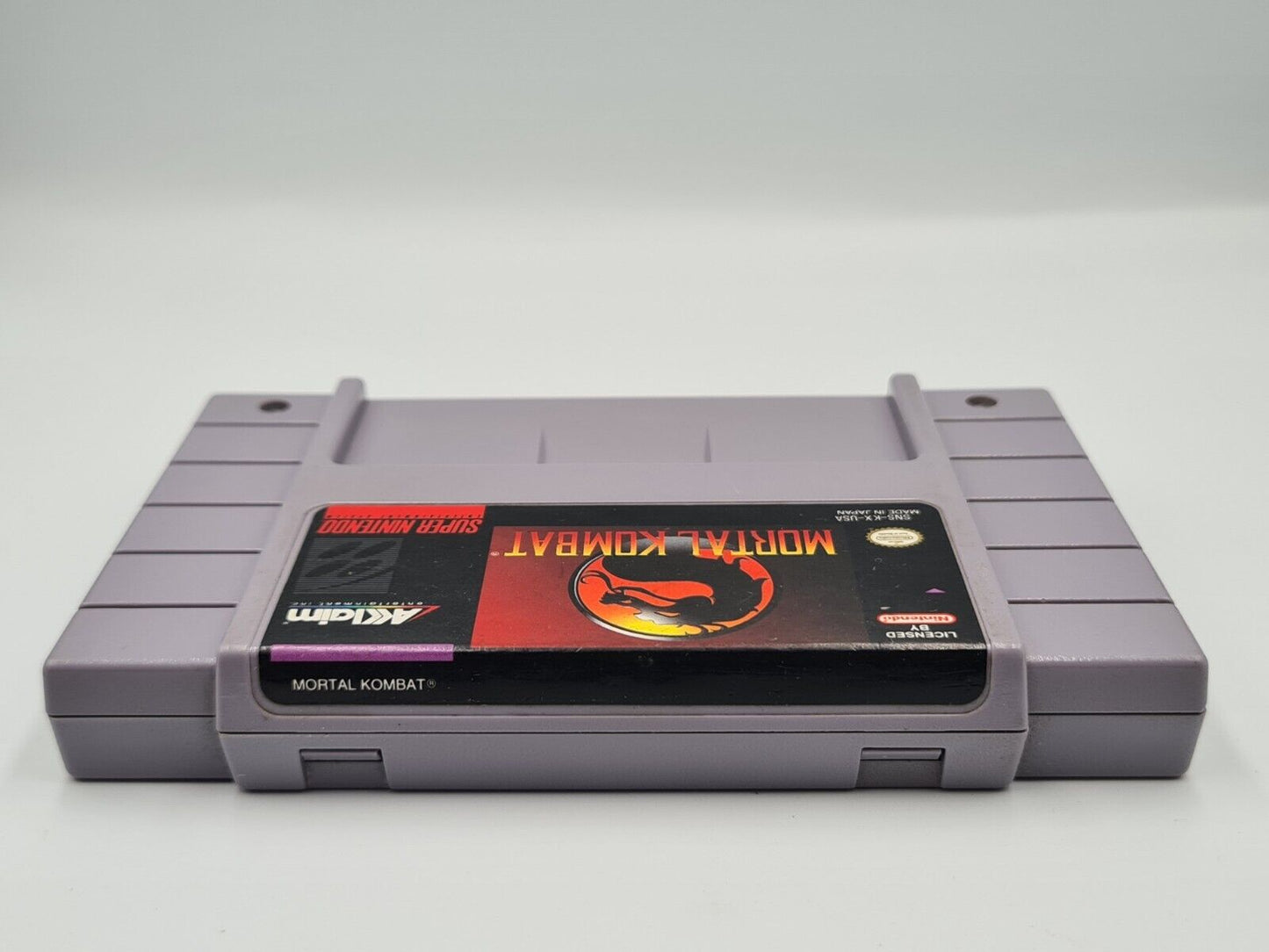 SNES Super Nintendo Mortal Kombat NTSC USA Modul - T-Retro-Games