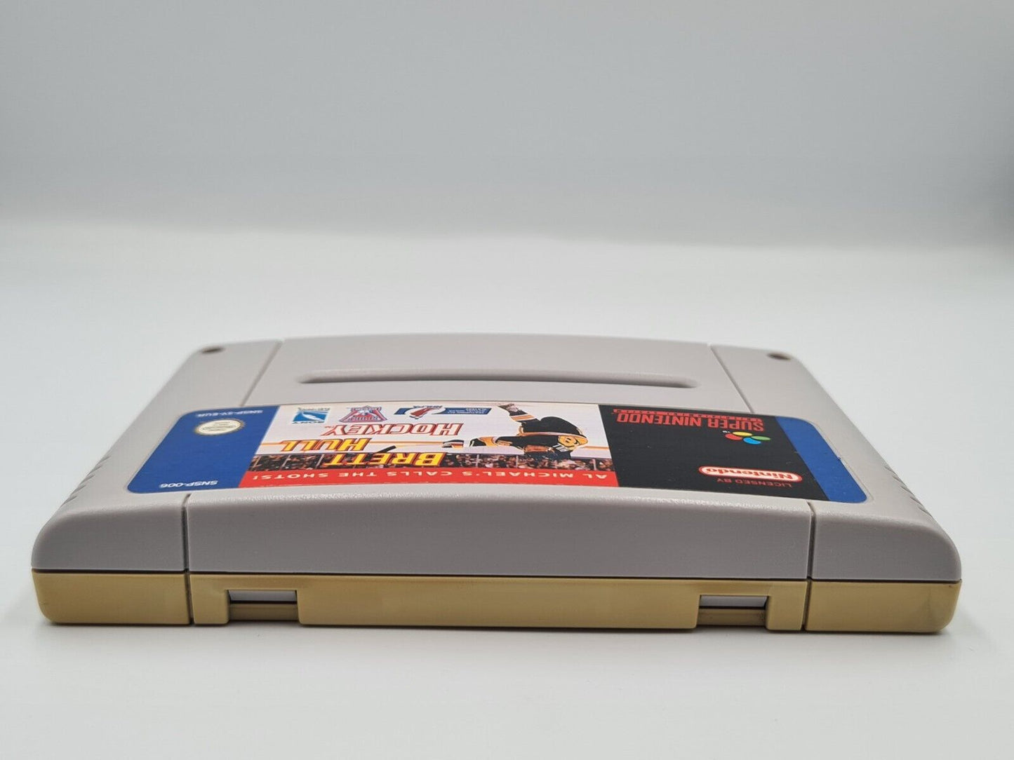 SNES Super Nintendo Brett Hull Hockey Modul EUR - T-Retro-Games