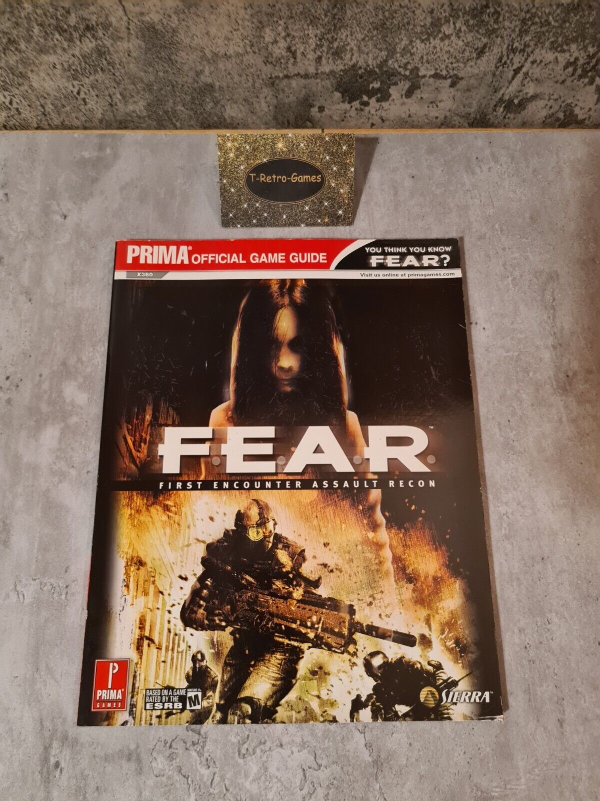 Prima PS3 Xbox360 Fear Official Game Guide Englisch - T-Retro-Games