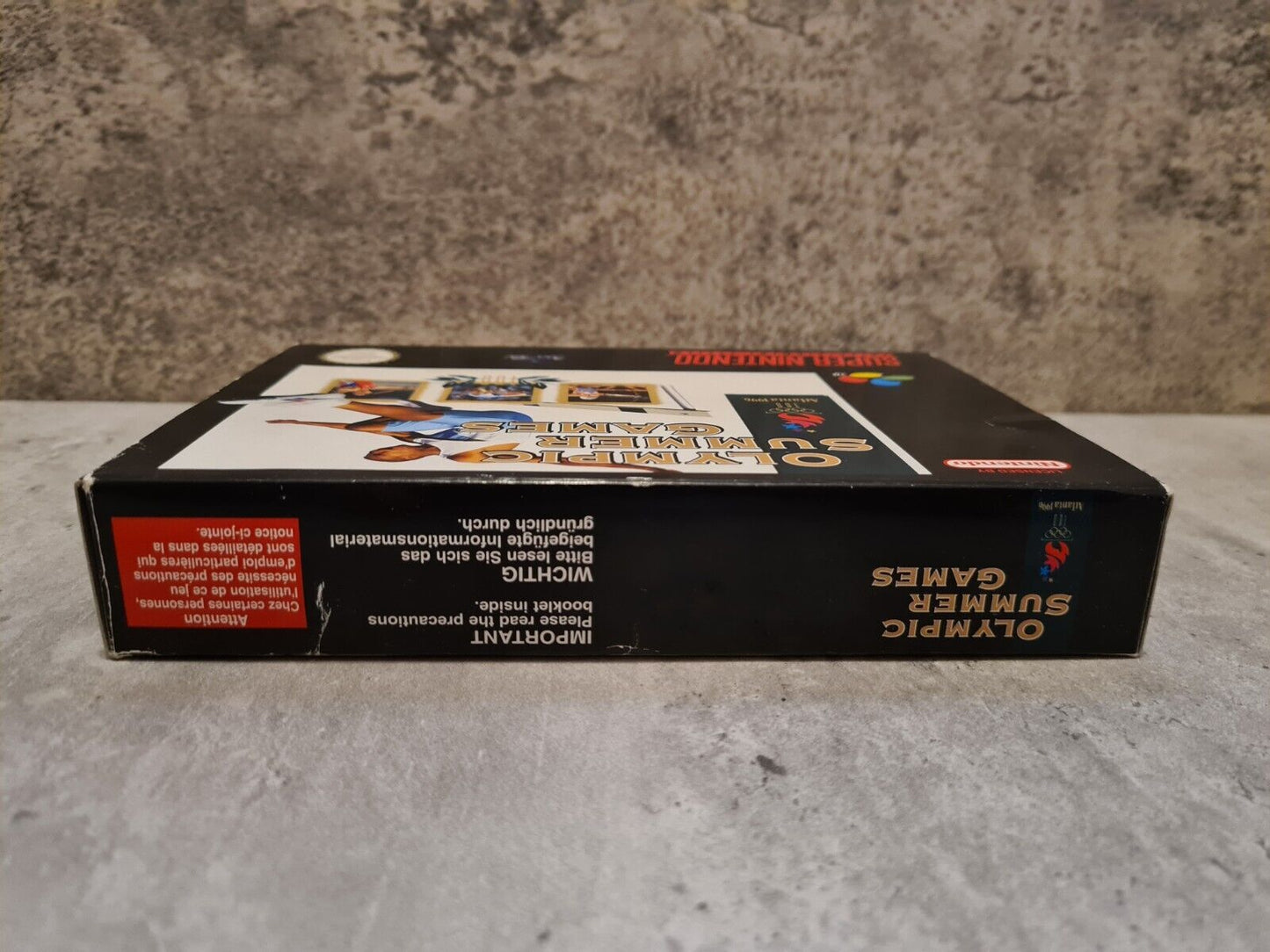 SNES Super Nintendo Olympic Summer Games mit OVP und Anleitung EUR - T-Retro-Games