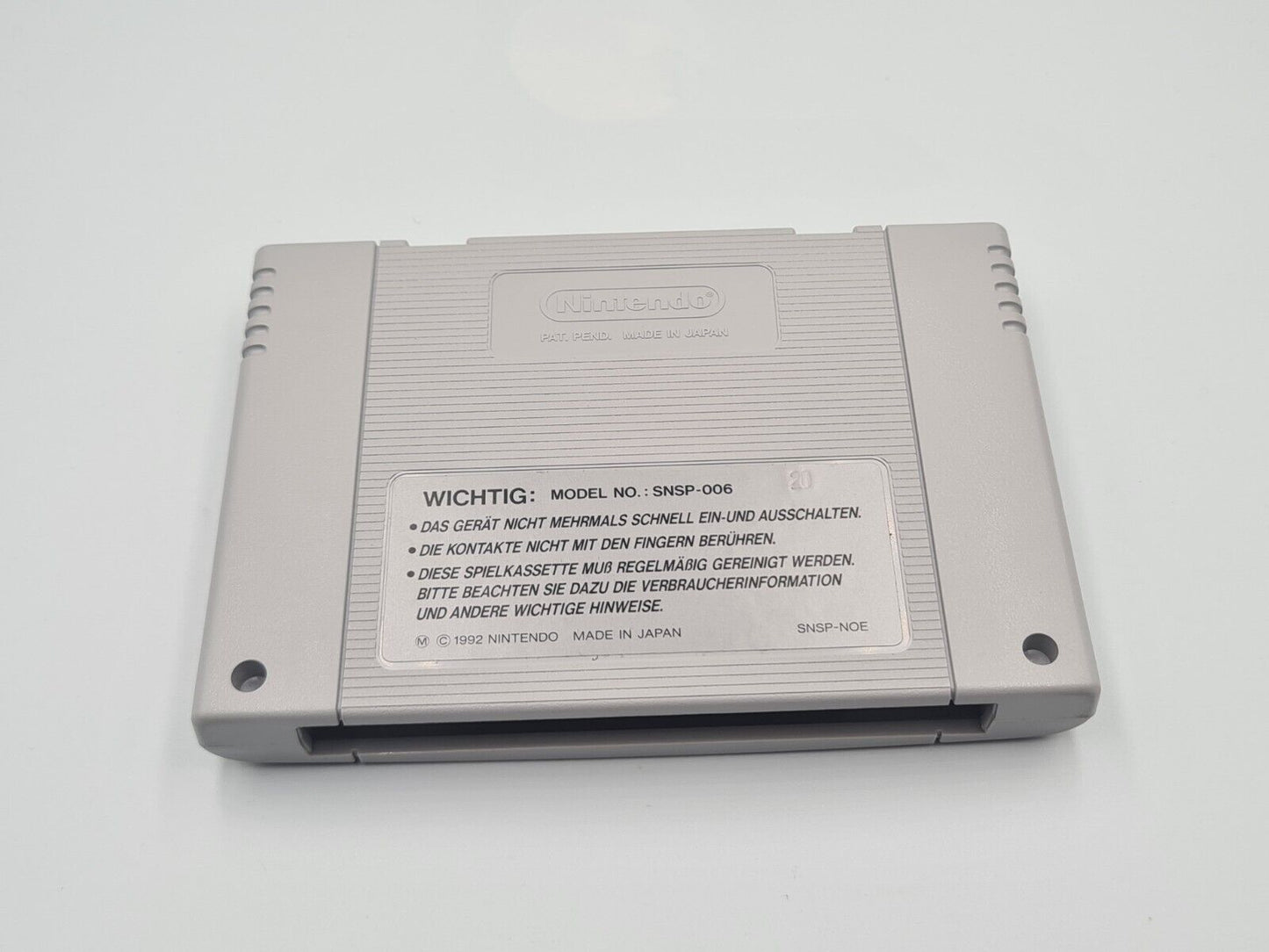 SNES Super Nintendo Shadowrun mit OVP und Anleitung NOE/SFRG - T-Retro-Games