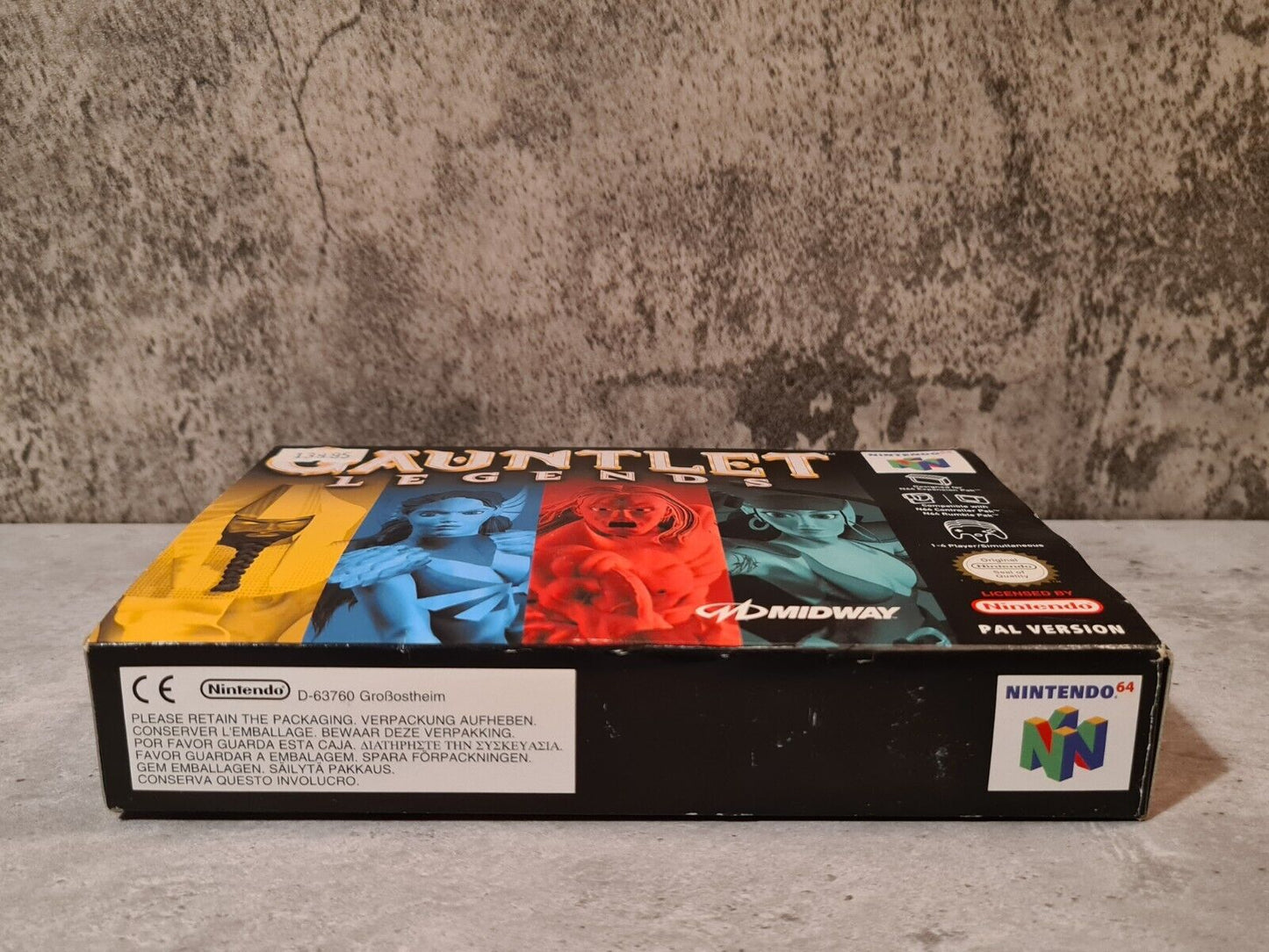 N64 Nintendo 64 Gauntlet Legends mit OVP und Anleitung EUR - T-Retro-Games