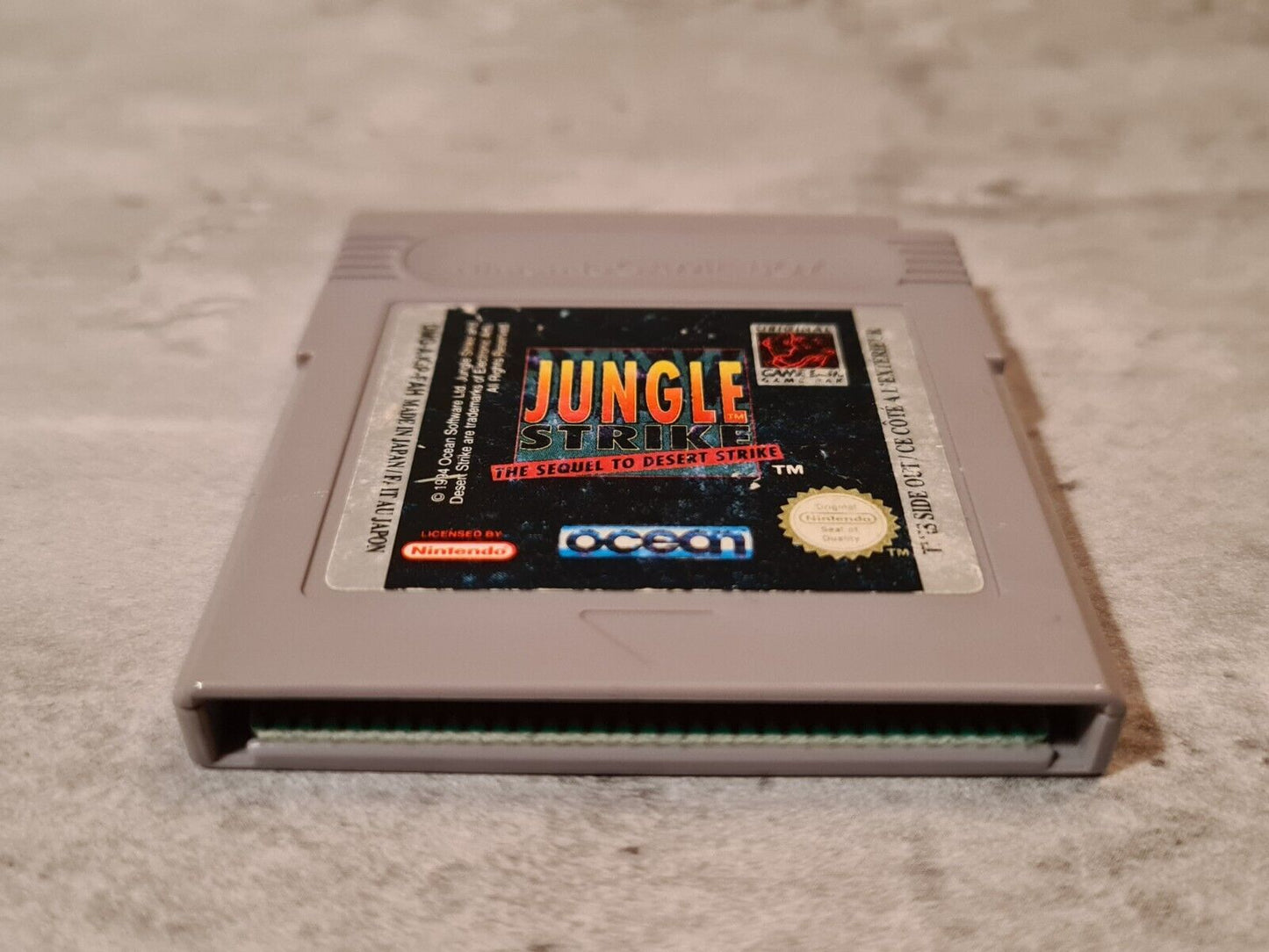 Game Boy Classic Spiel Jungle Strike The Sequel to Desert Strike Modul FAH