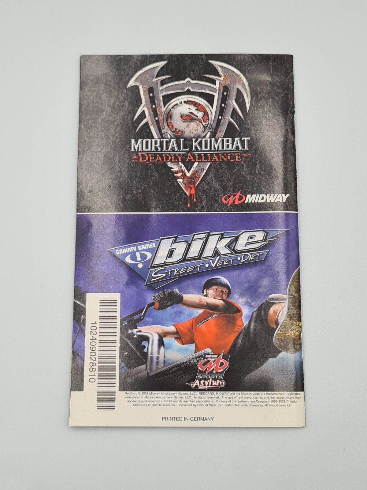 Nintendo GameCube RedCard mit OVP und Anleitung EUR - T-Retro-Games