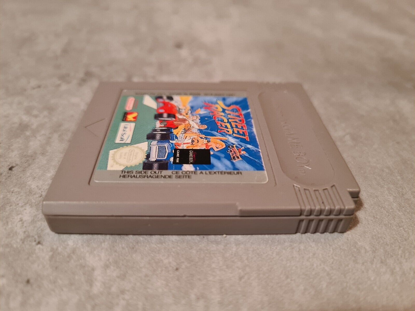 Nintendo Gameboy Classic Spiel Street Racer Modul EUR - T-Retro-Games