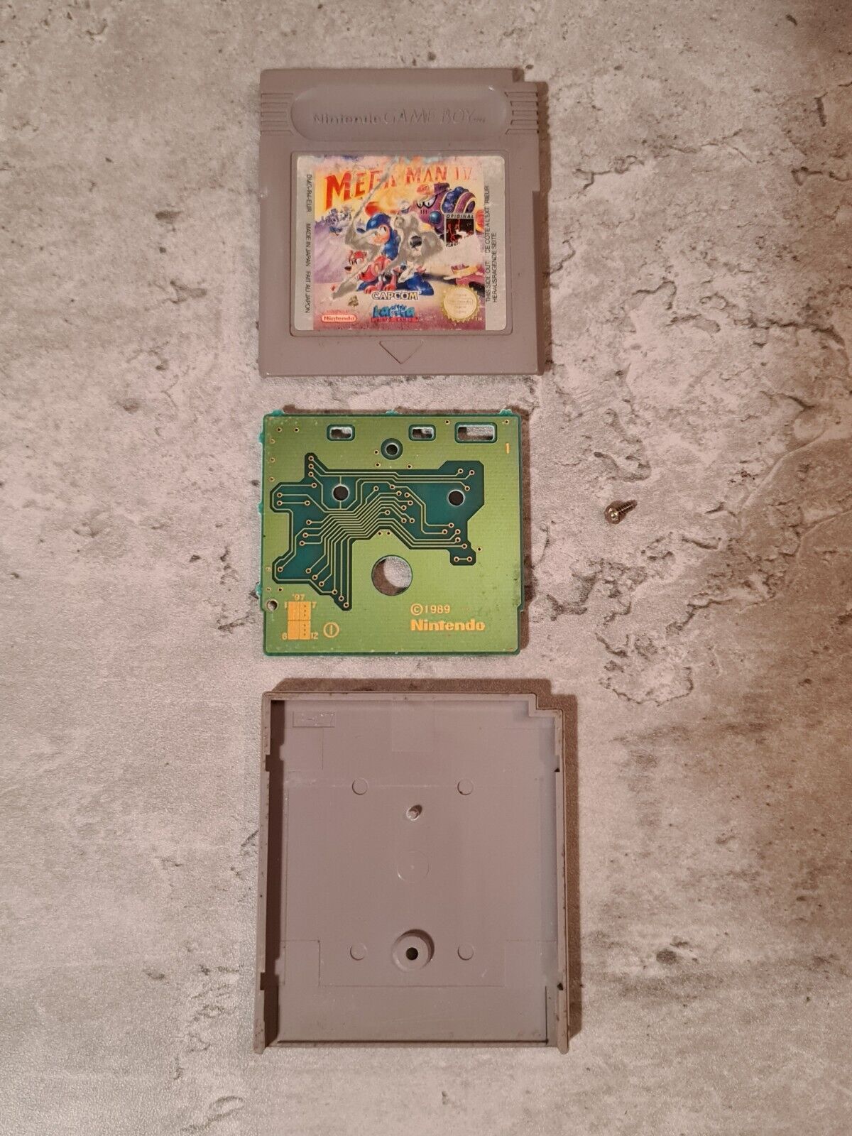 Nintendo Game Boy Classic Spiel Mega Man IV Modul EUR - T-Retro-Games