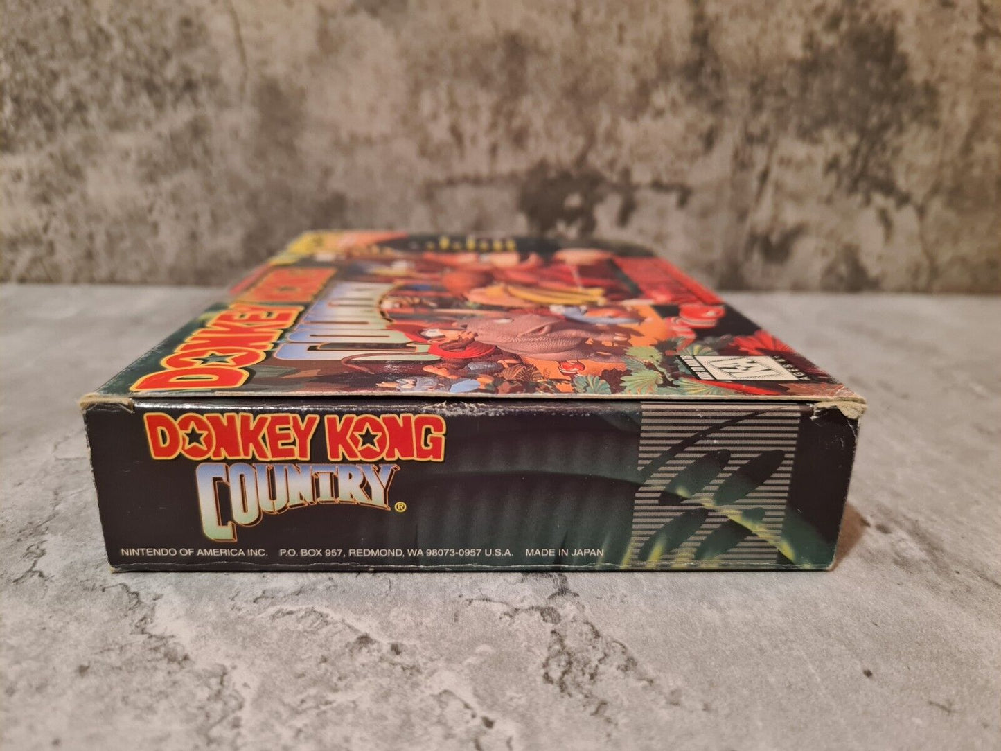 SNES Super Nintendo Donkey Kong Country mit OVP und Anleitung NTSC USA - T-Retro-Games