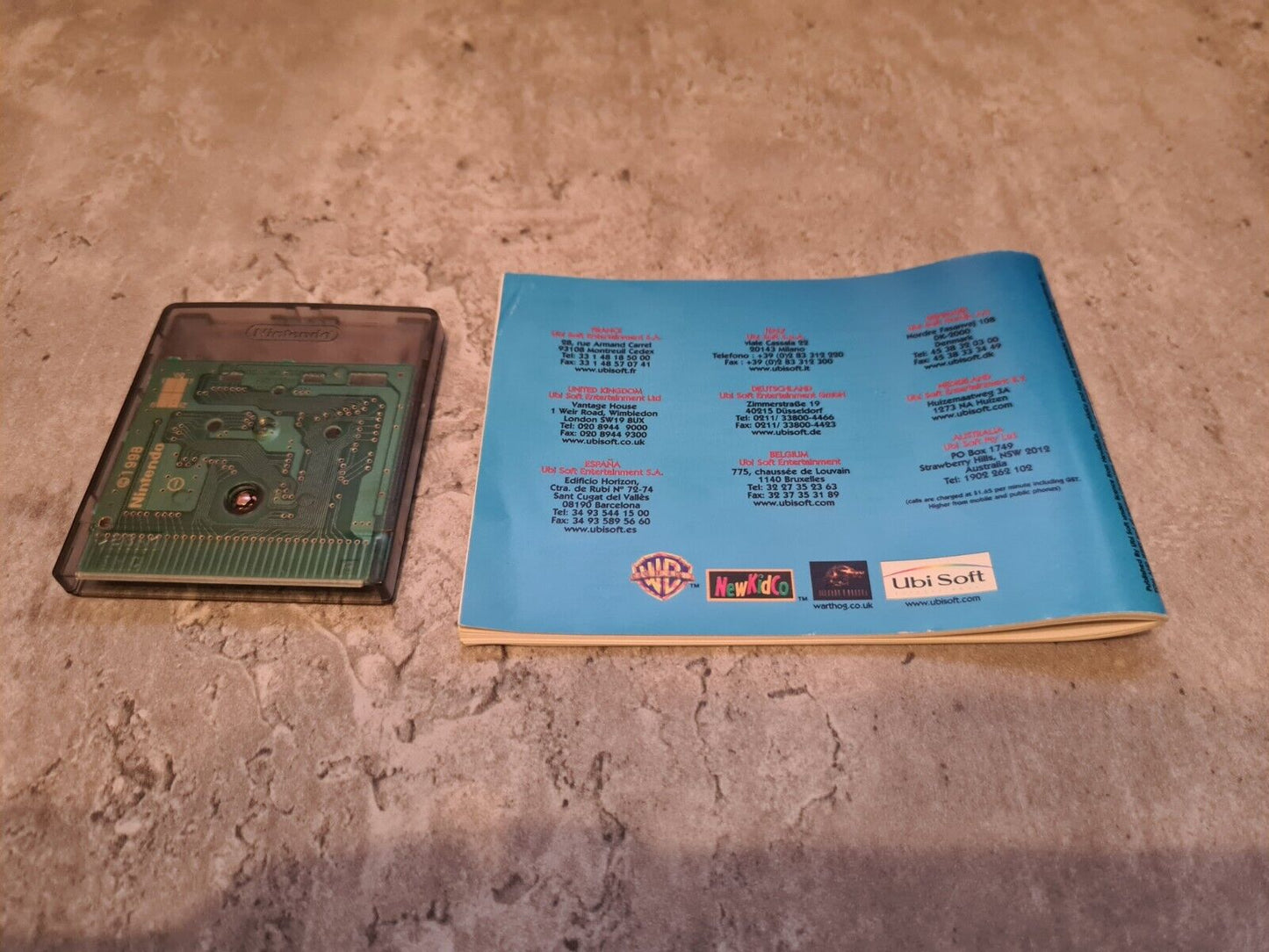 Nintendo Game Boy Color Tom and Jerry Der Mausangriff + OVP und Anleitung EUR - T-Retro-Games