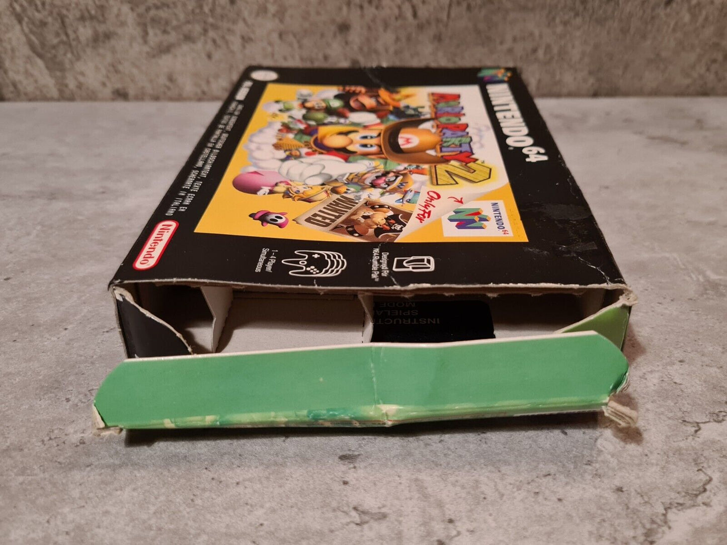 N64 Nintendo 64 Mario Party 2 mit OVP und Anleitung EUR - T-Retro-Games
