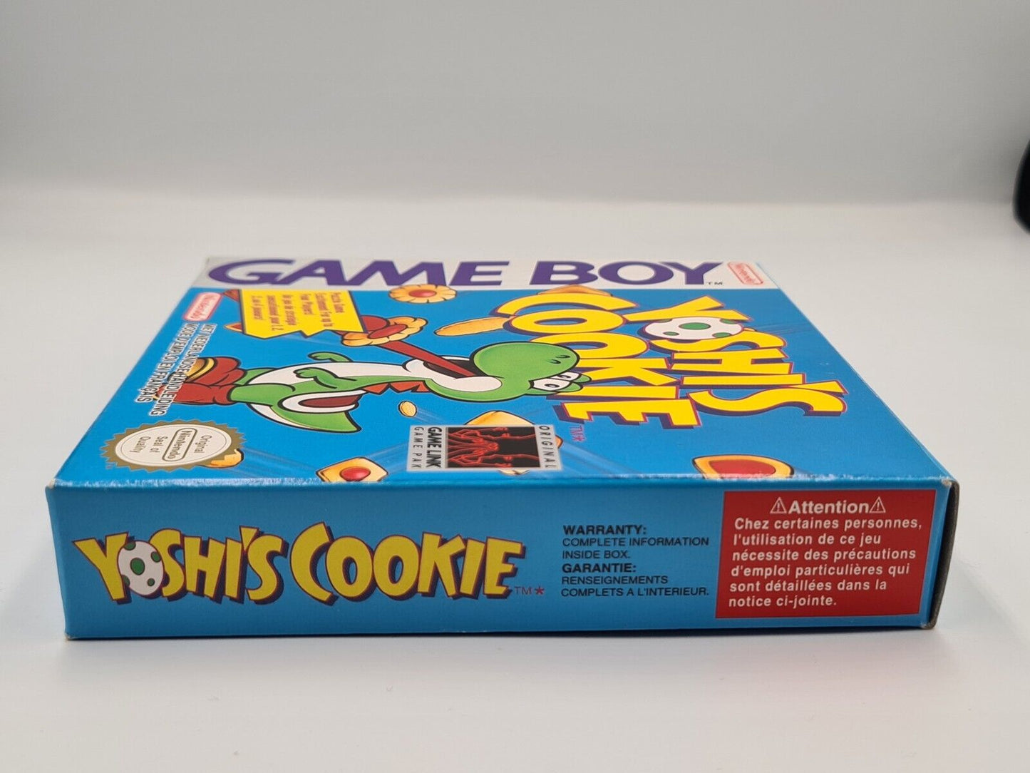 Nintendo Game Boy Classic Spiel Yoshi's Cookie mit OVP und Anleitung FAH - T-Retro-Games