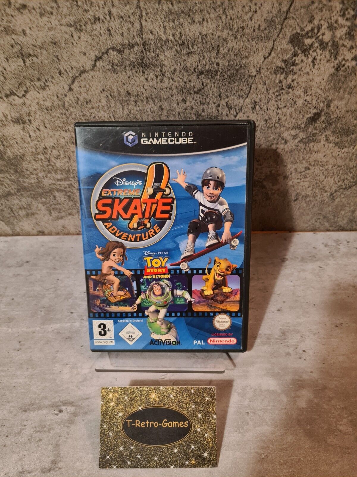 Nintendo GameCube Disney's Extreme Skate Adventure mit OVP NOE - T-Retro-Games