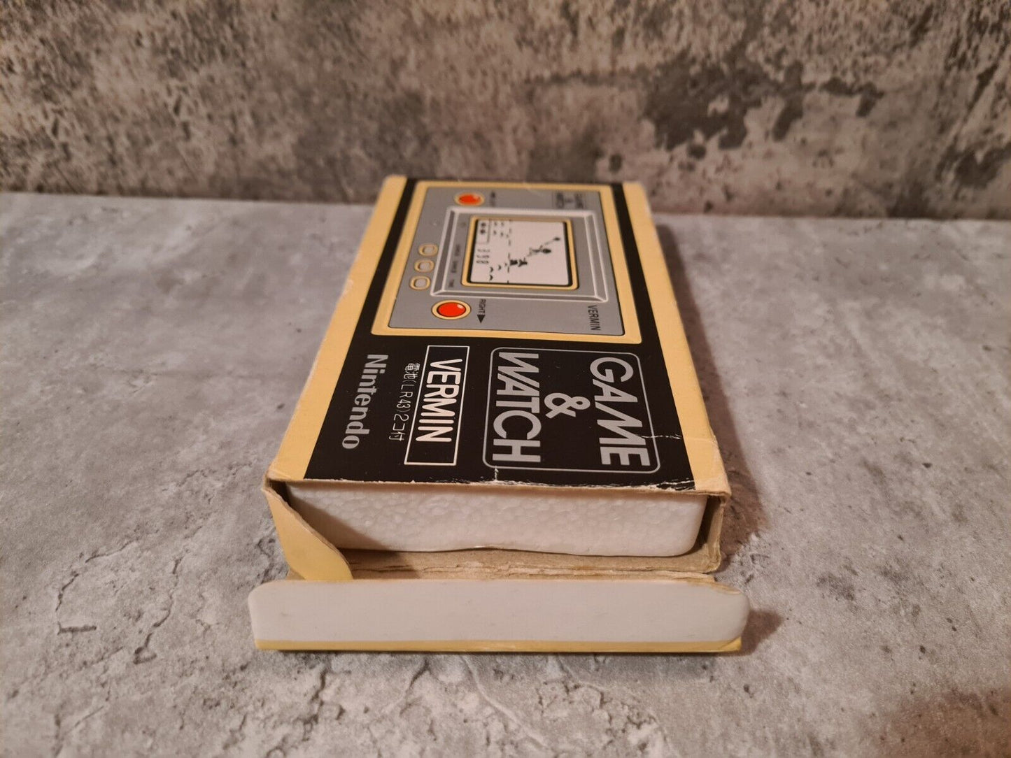 Nintendo Game & Watch Vermin OVP MT-03 1980 - T-Retro-Games
