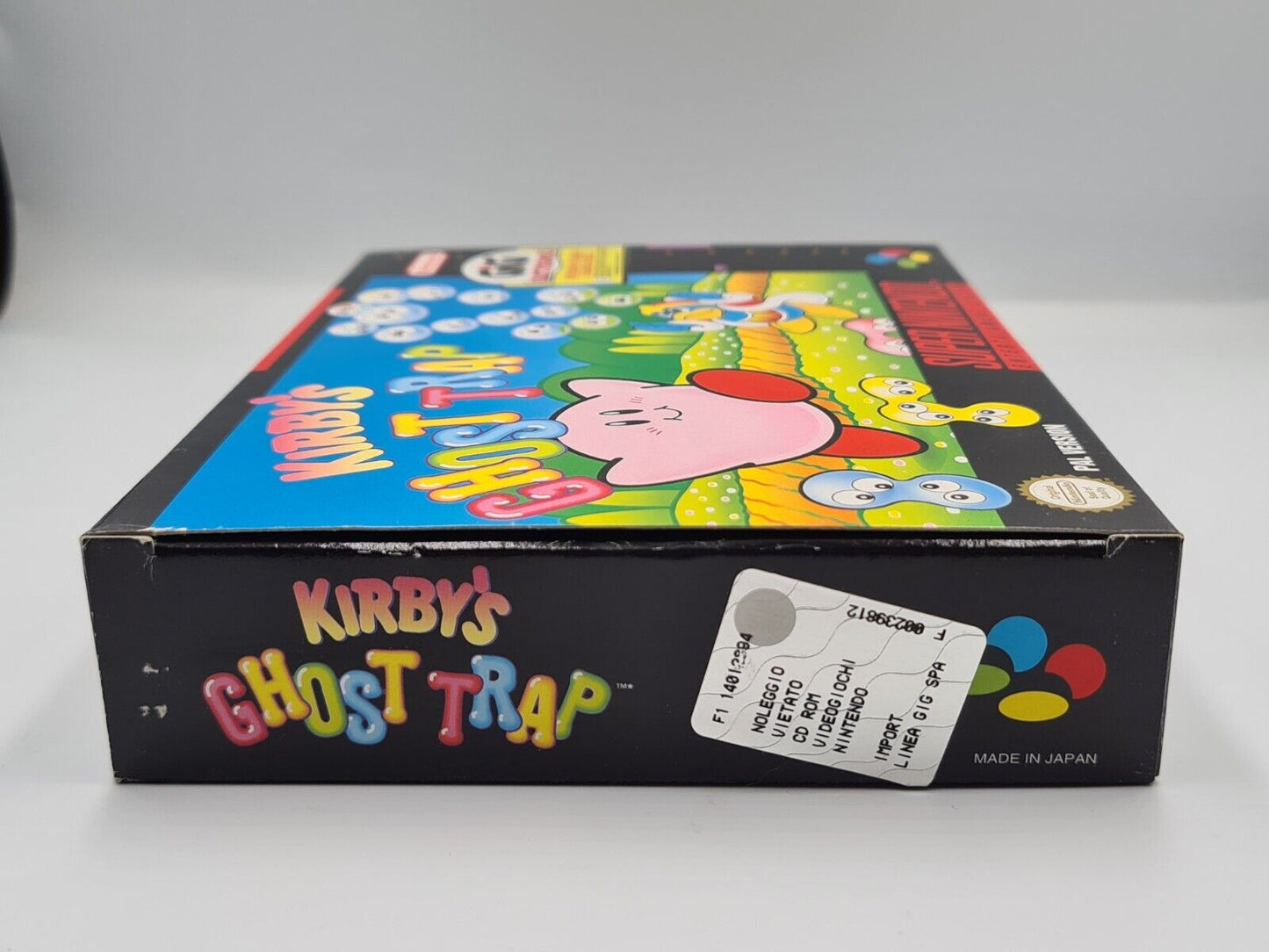 SNES Super Nintendo Kirby's Ghost Trap New Old Stock GPS - T-Retro-Games