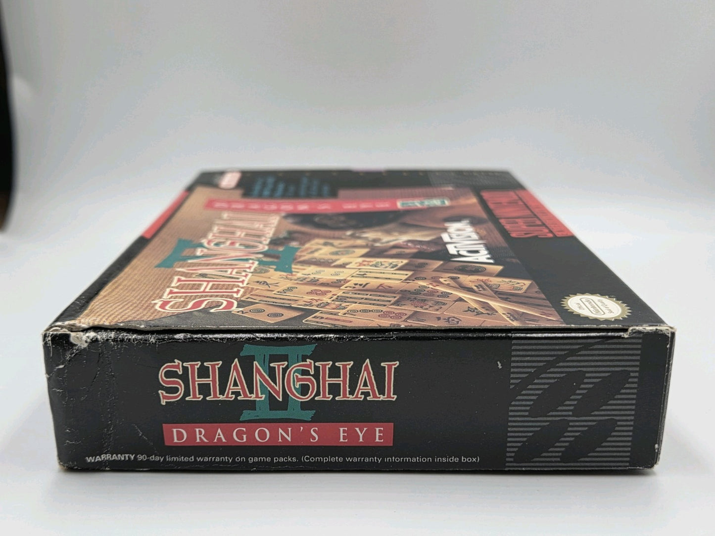 SNES Super Nintendo Shanghai II Dragon's Eye mit OVP und Anleitung NTSC USA