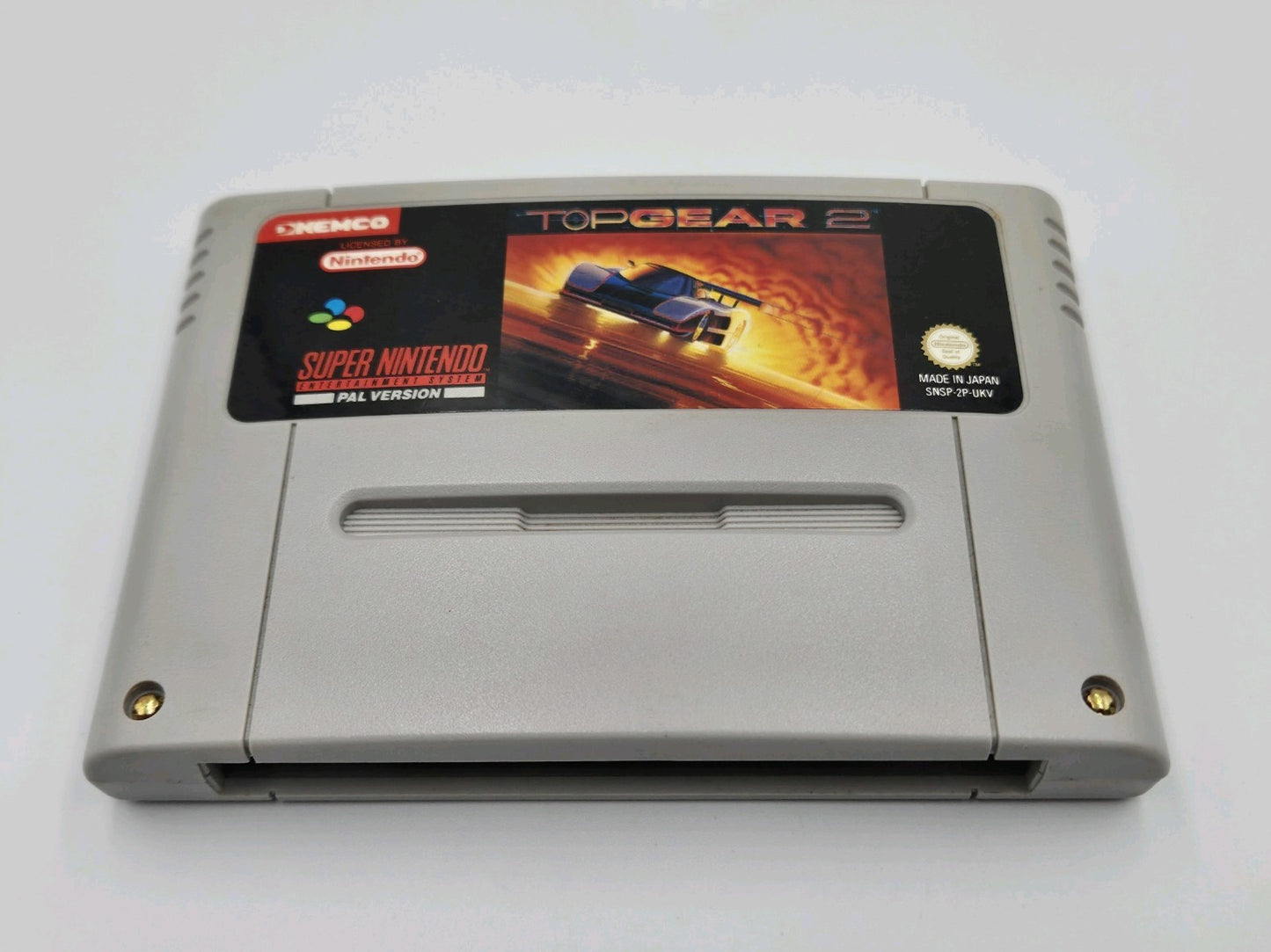 SNES Super Nintendo TopGear2 mit OVP und Anleitung UKV