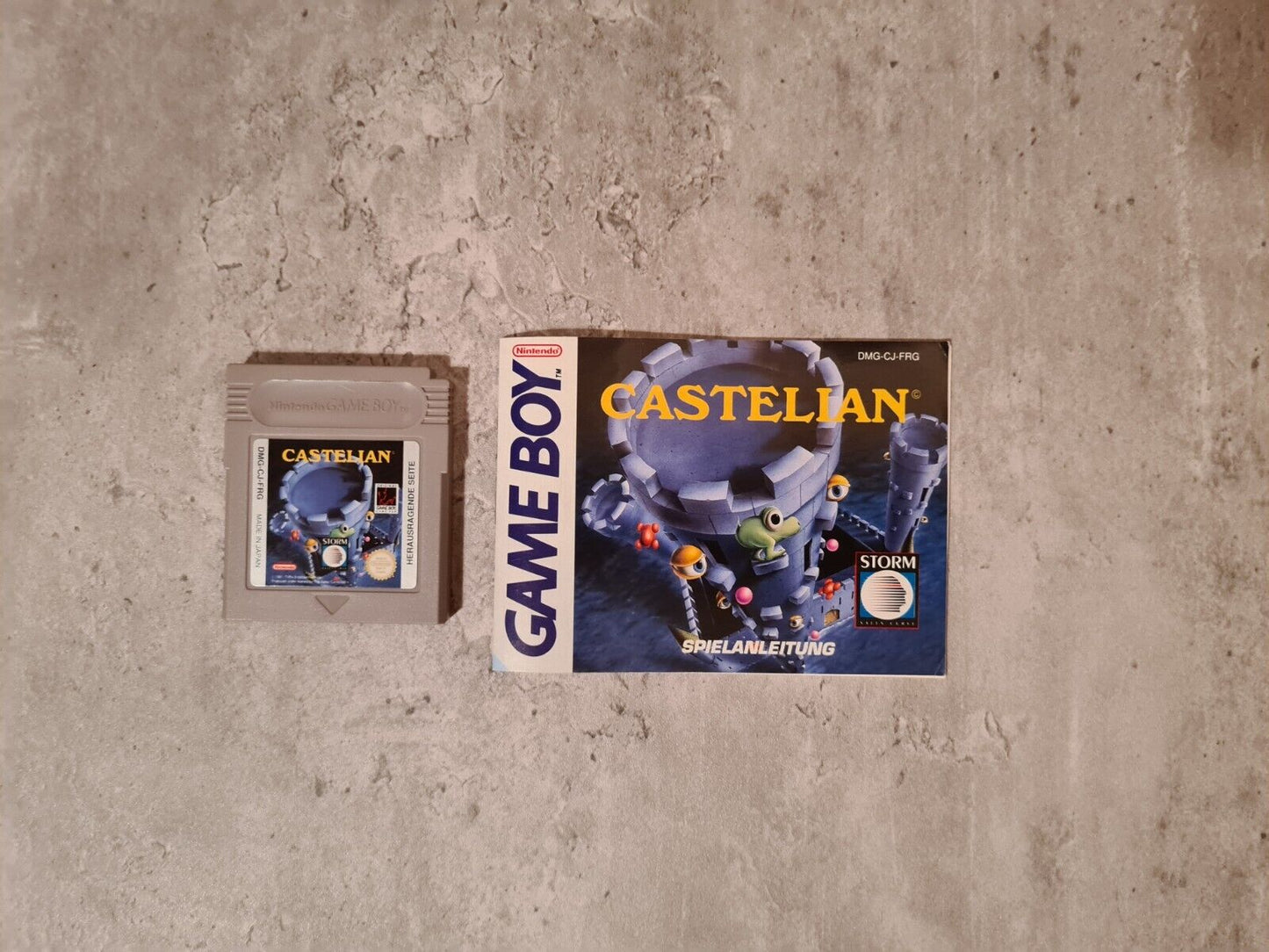 Nintendo Game Boy Classic Castelian mit OVP und Anleitung FRG - T-Retro-Games