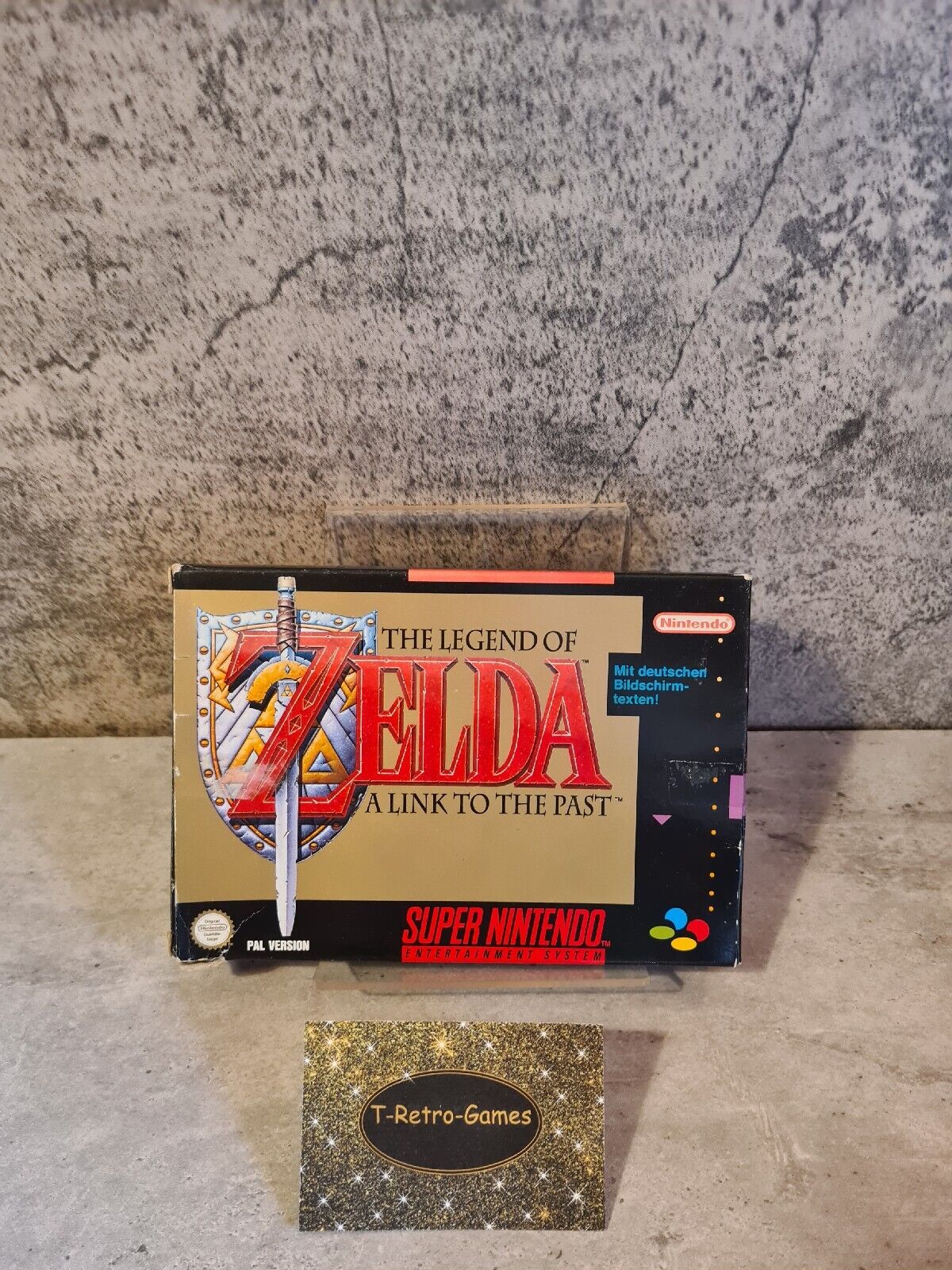 Super Nintendo The Legend of Zelda A Link to the Past mit OVP + Anleitung NOE - T-Retro-Games