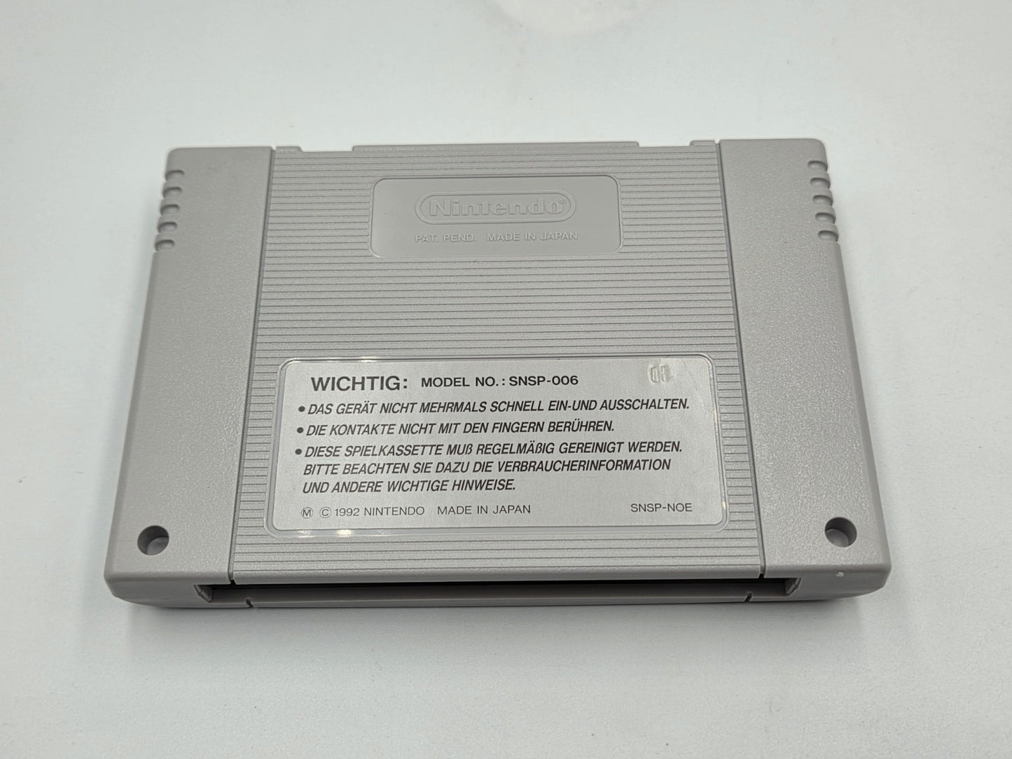 SNES Super Nintendo Choplifter III mit OVP und Anleitung FRG