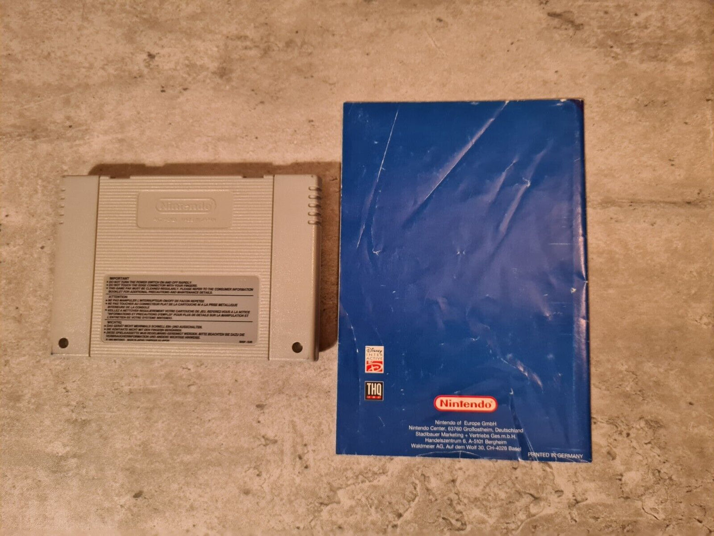 Super Nintendo Disney's Timon & Pumbaas Spielesammlung mit OVP und Anleitung NOE - T-Retro-Games