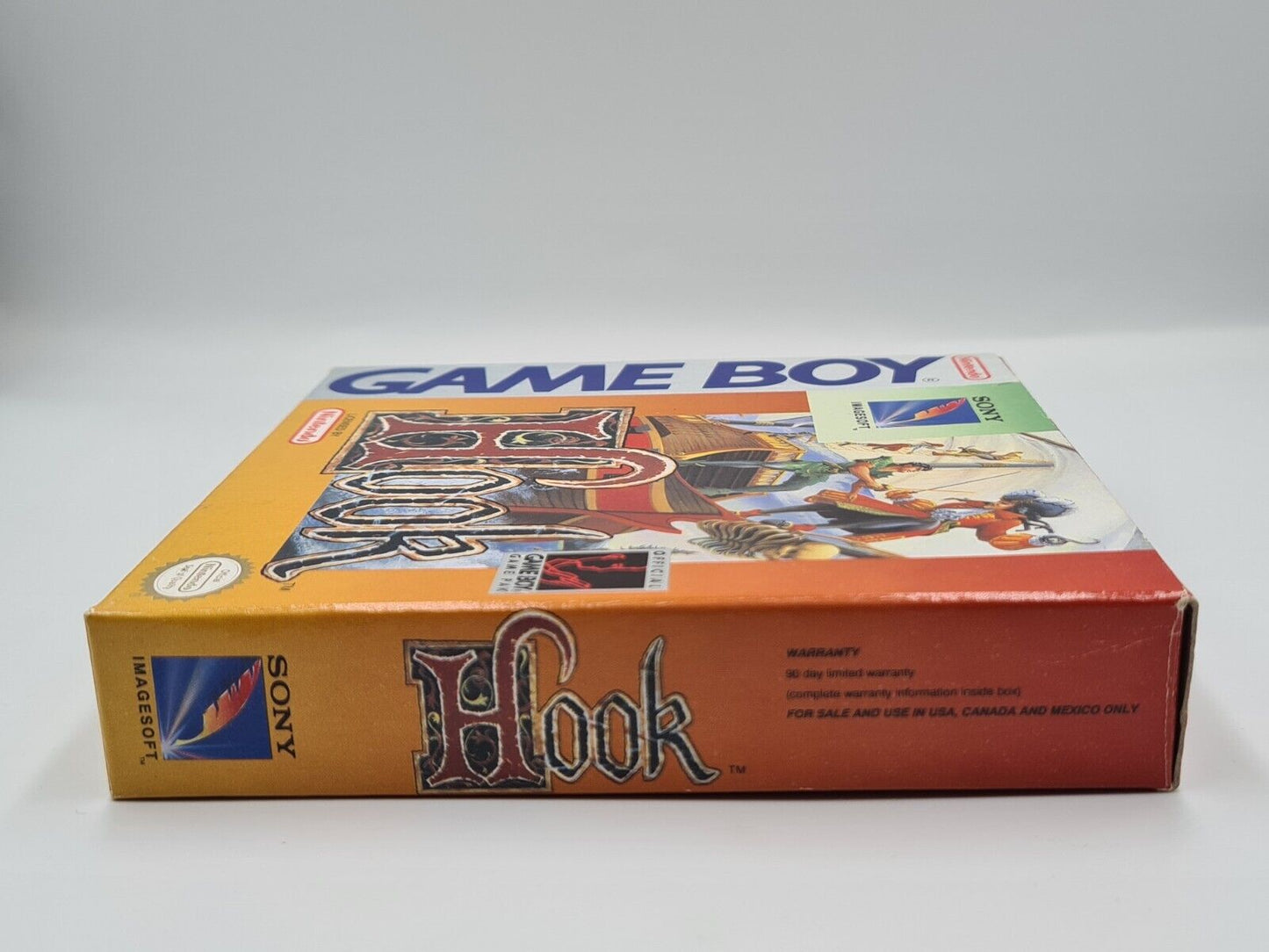 Nintendo Game Boy Classic Hook mit OVP und Anleitung USA - T-Retro-Games