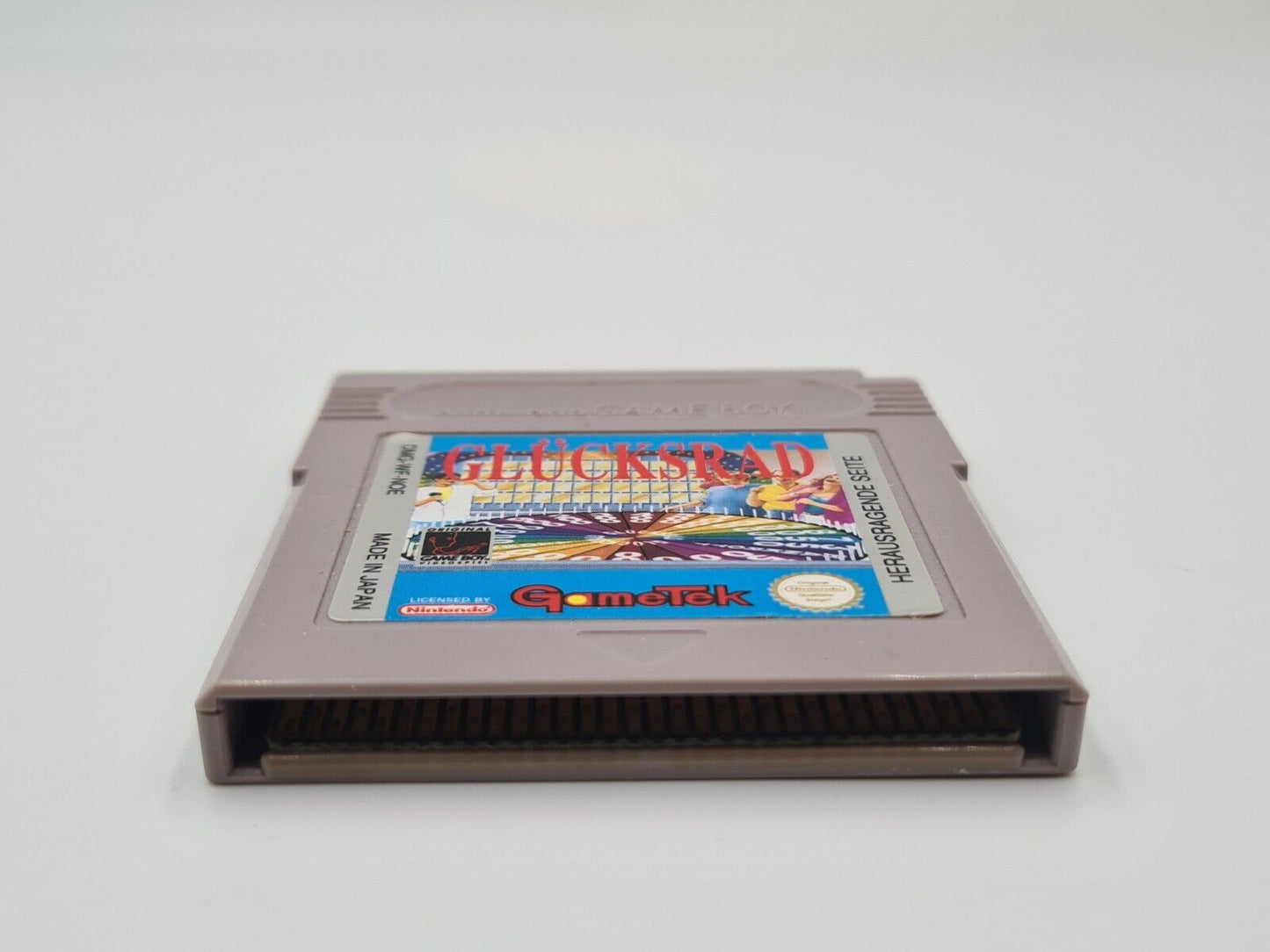 Nintendo Game Boy Classic Spiel Glücksrad Modul NOE - T-Retro-Games